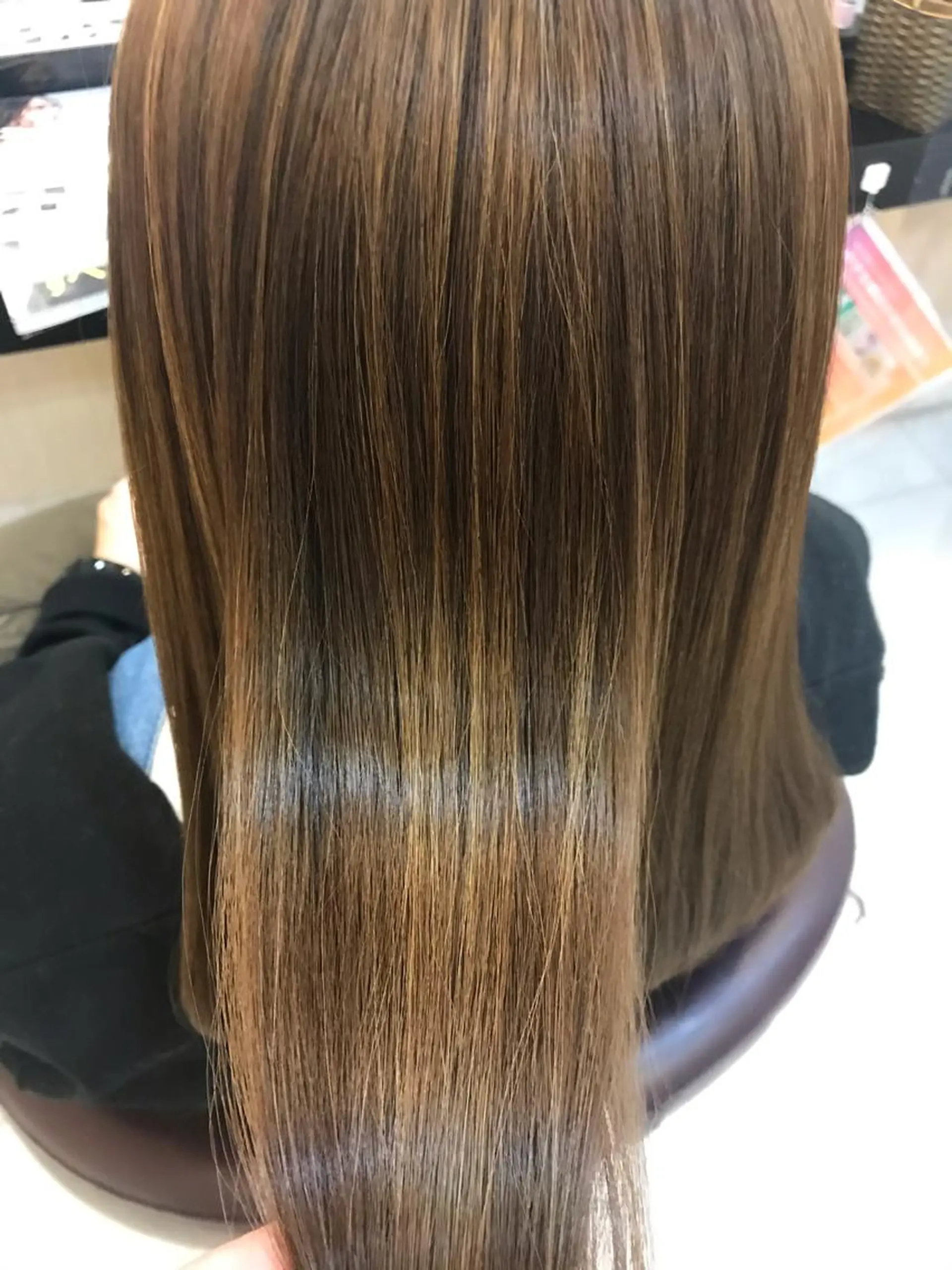 ロング カラー ヘアカラー トリートメント yukari 艶髪ヘアのヘアスタイル