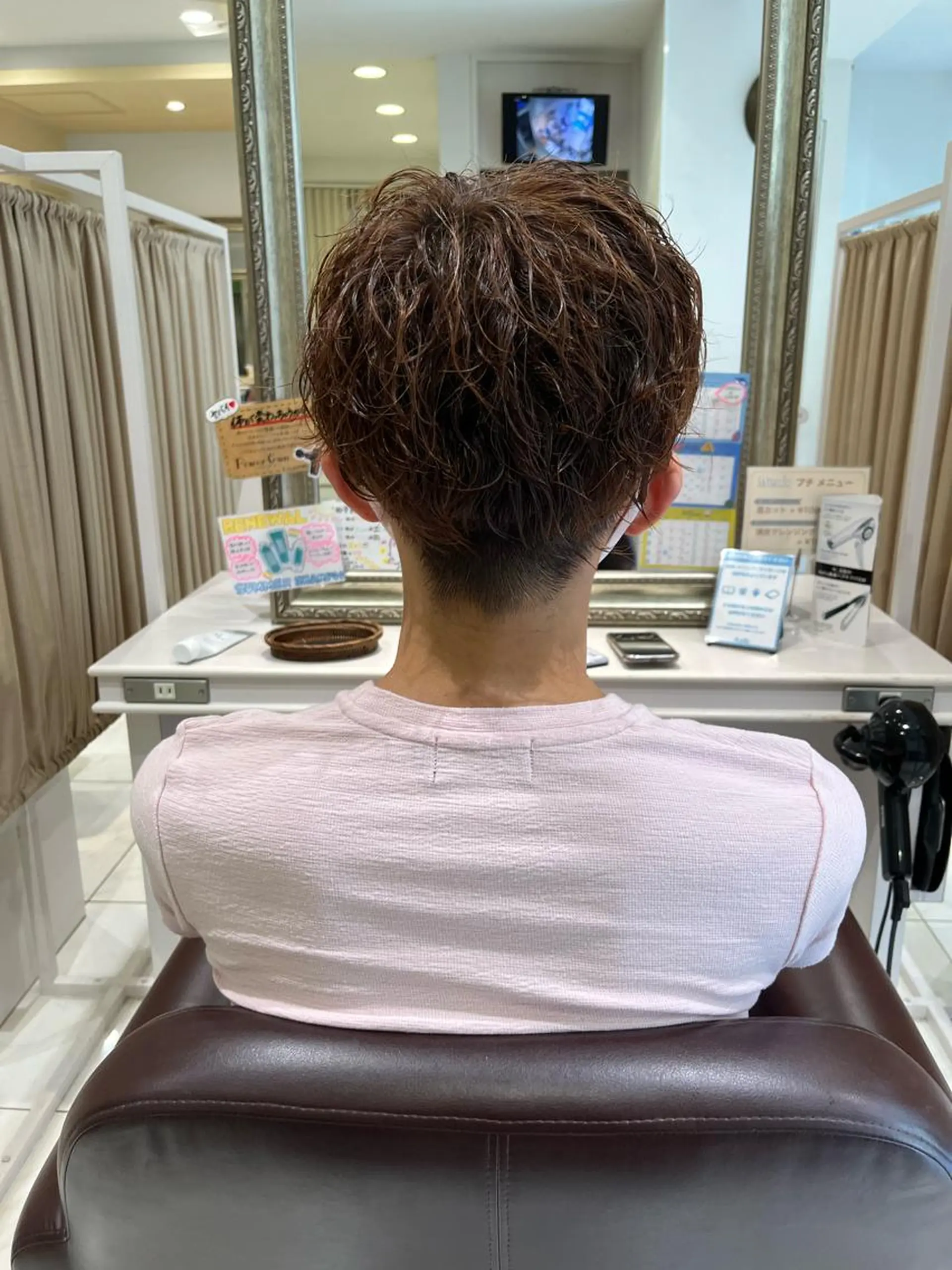 パーマ メンズ カット パーマ 🍊オオノ リホ🍑のヘアスタイル