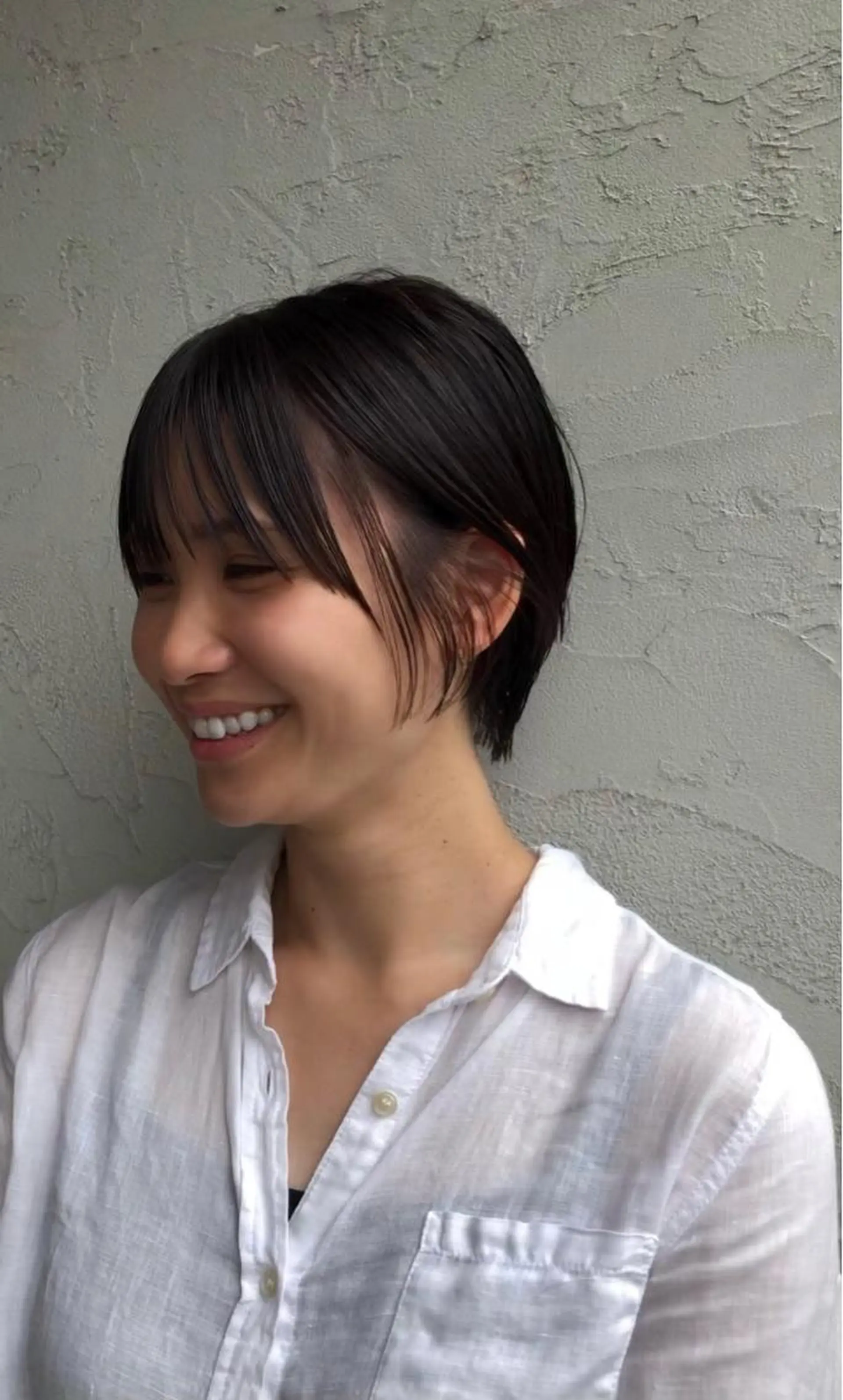 ショート カット ヘアカラー トリートメント uti所属・菊池 幹のヘアスタイル