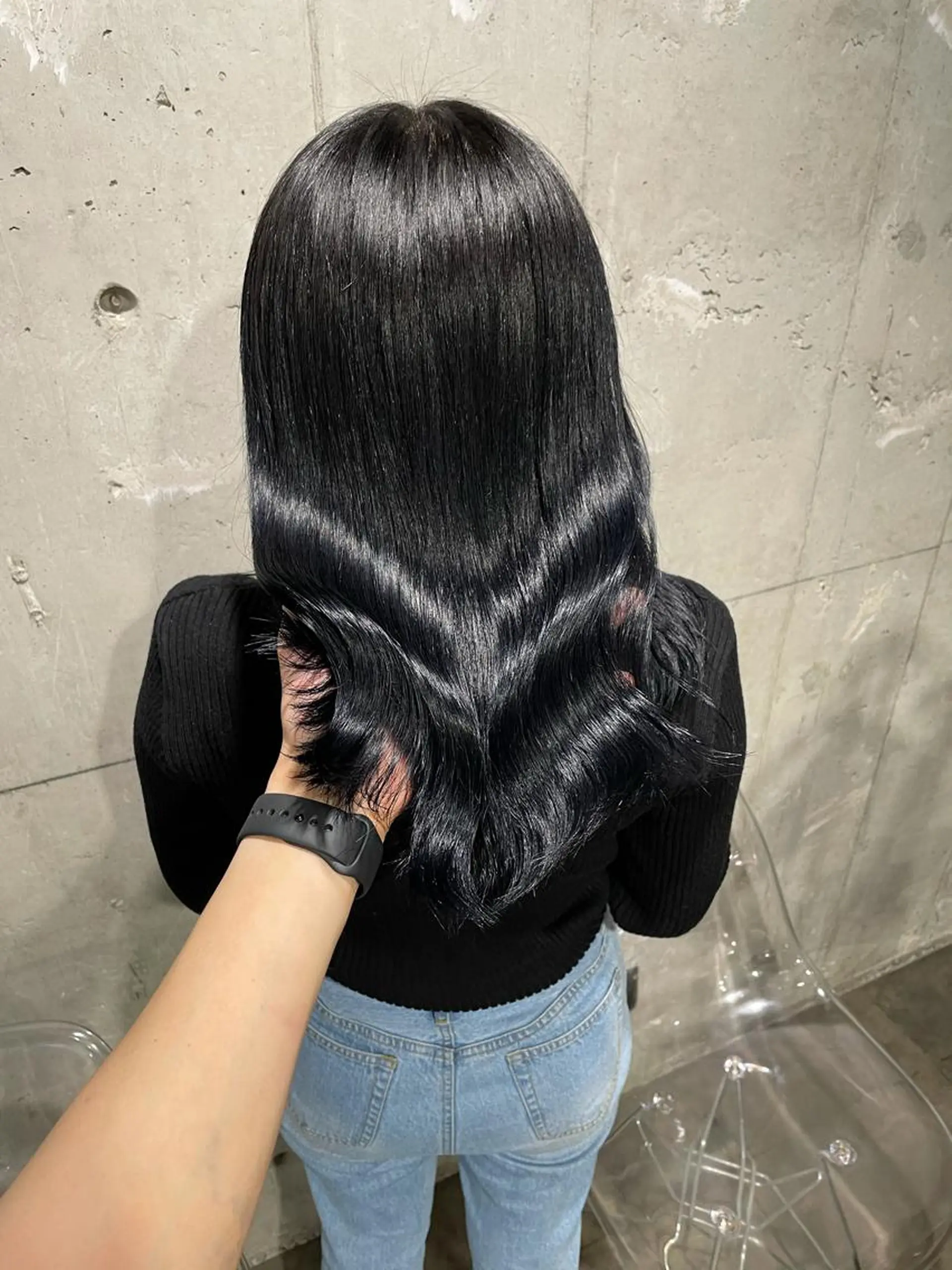 ロング カラー ヘアカラー ヘッドスパ ヘアセット ベージュカラー💖 やすひろのヘアスタイル