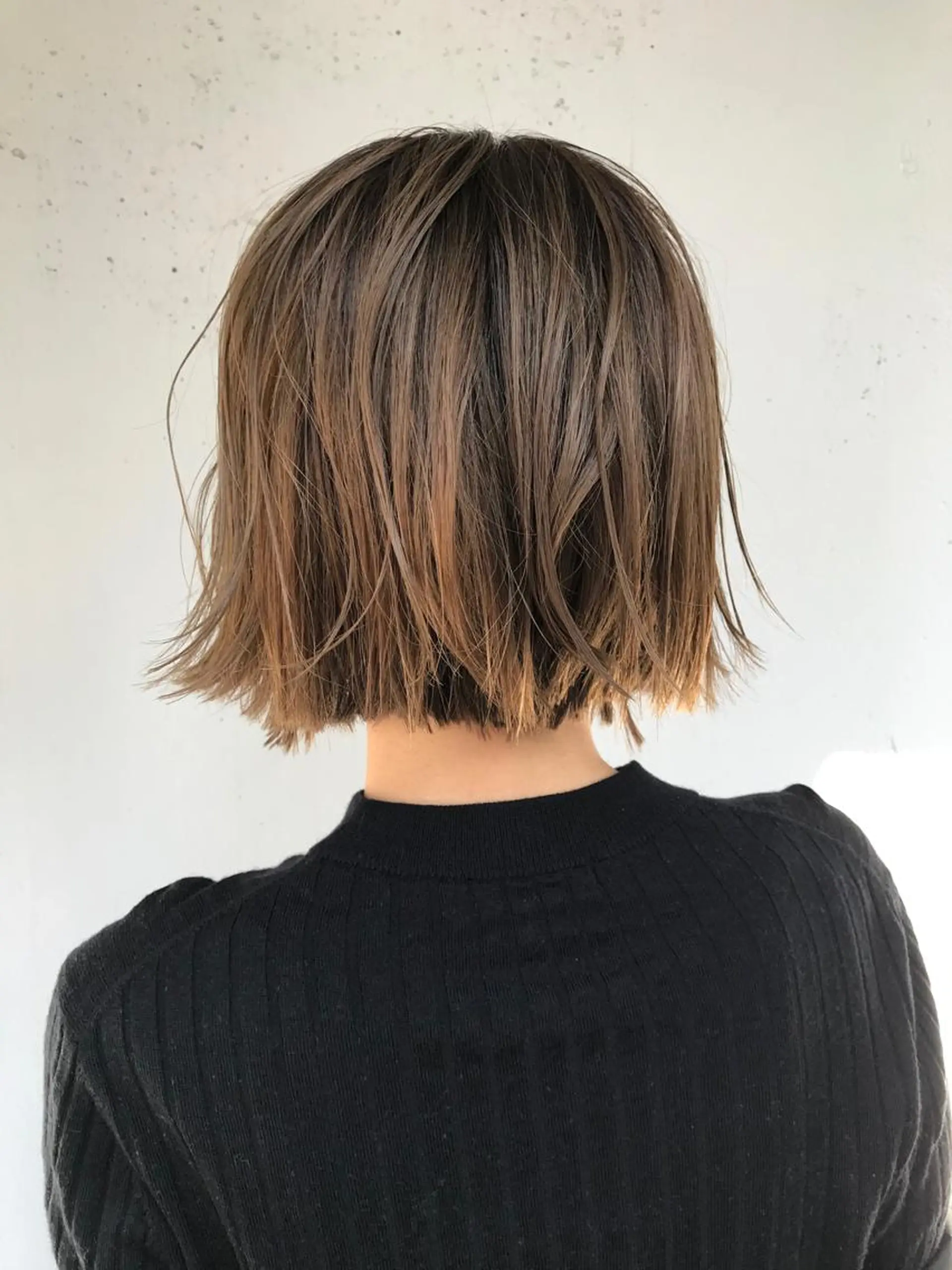 ミディアム カラー 透明感カラー イルミナカラー ボブ Yamazaki Naokoのマツエク・マツパデザイン