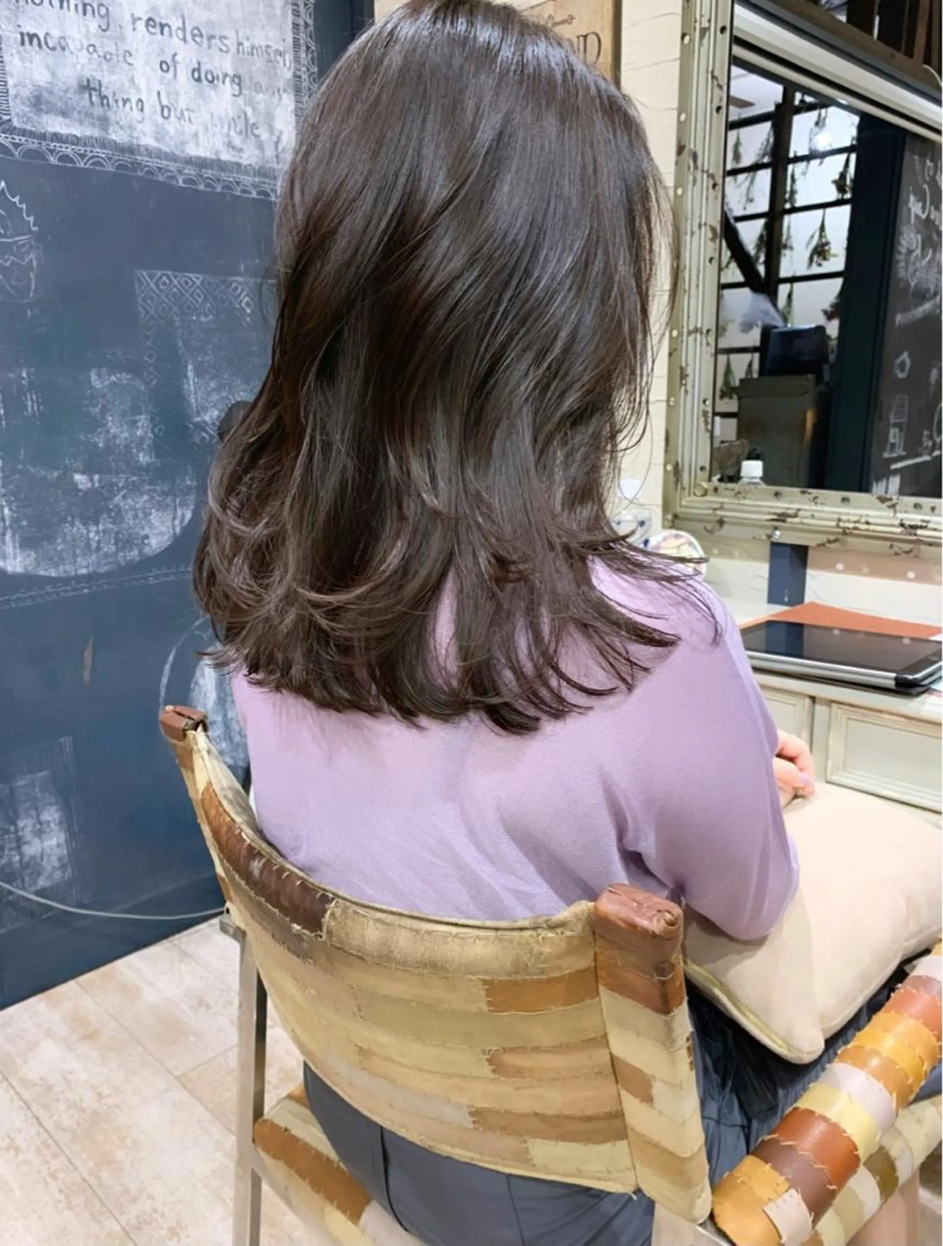 ミディアム 新宿/髪質改善 /透け感/Sotaのヘアスタイル