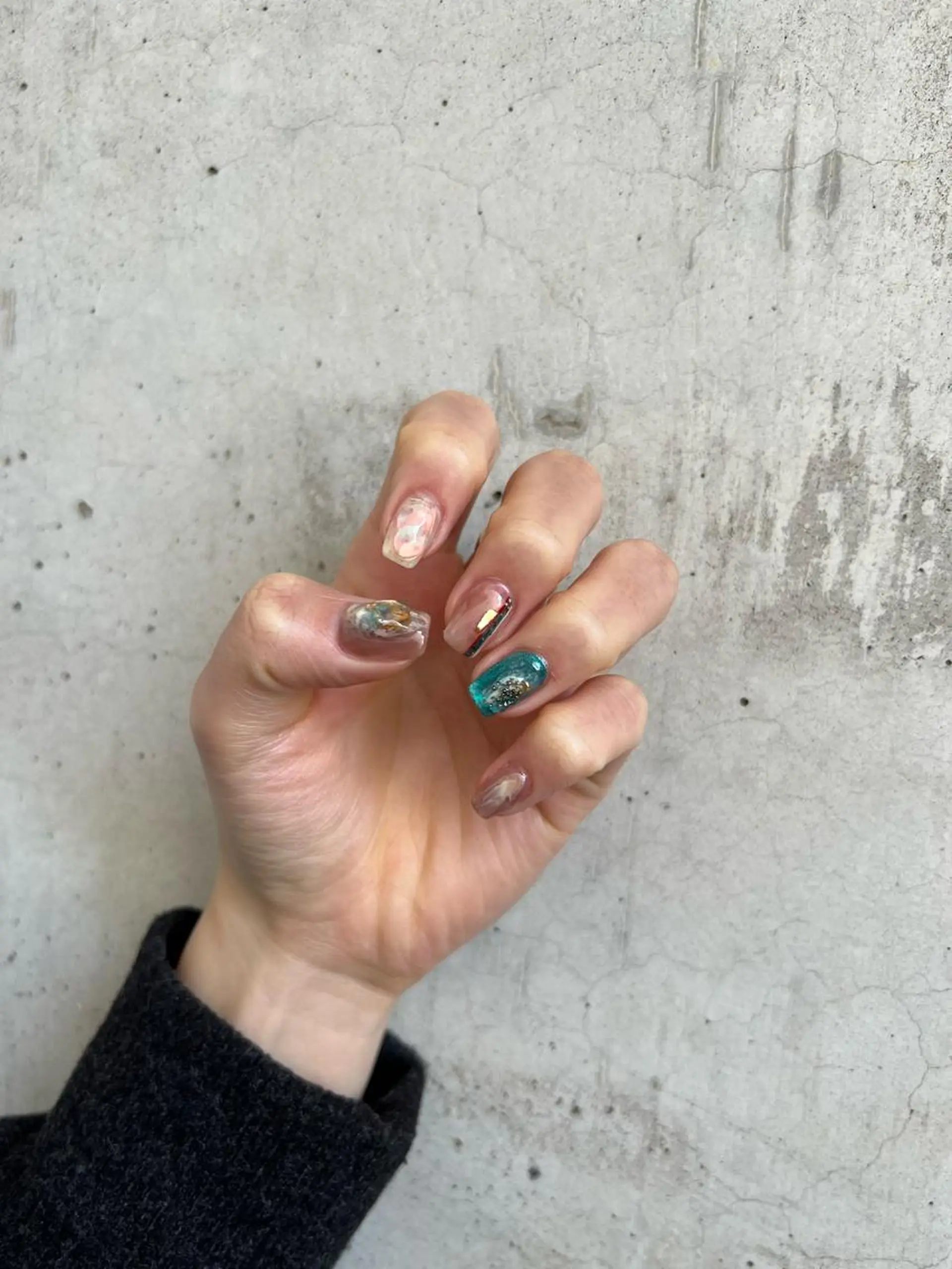 ネイル 持ち込み ニュアンスネイル ハンドネイル ハンドケア Charme. NOBUKOのネイルデザイン