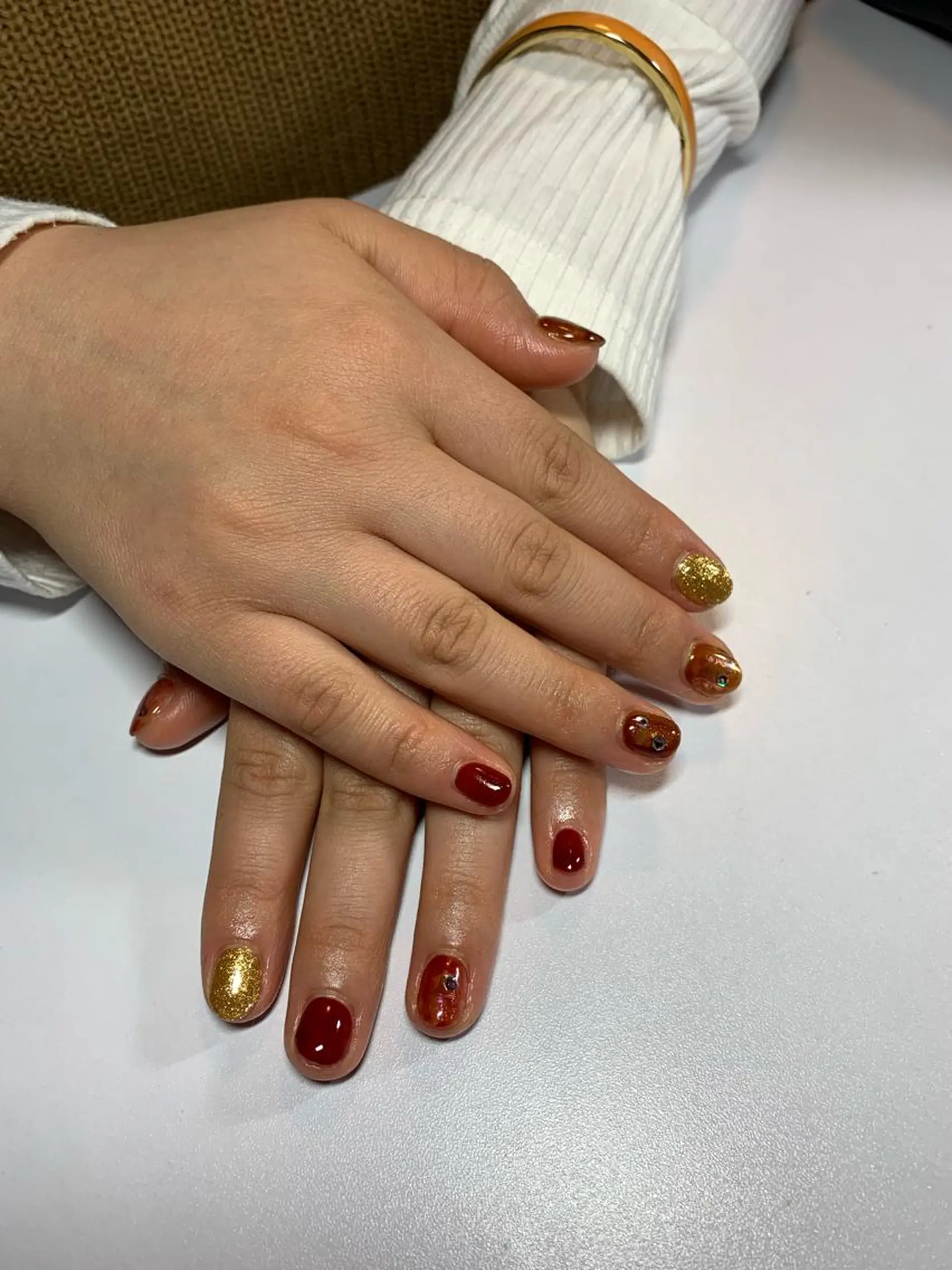 ネイル ニュアンスネイル 松山 美由紀のネイルデザイン