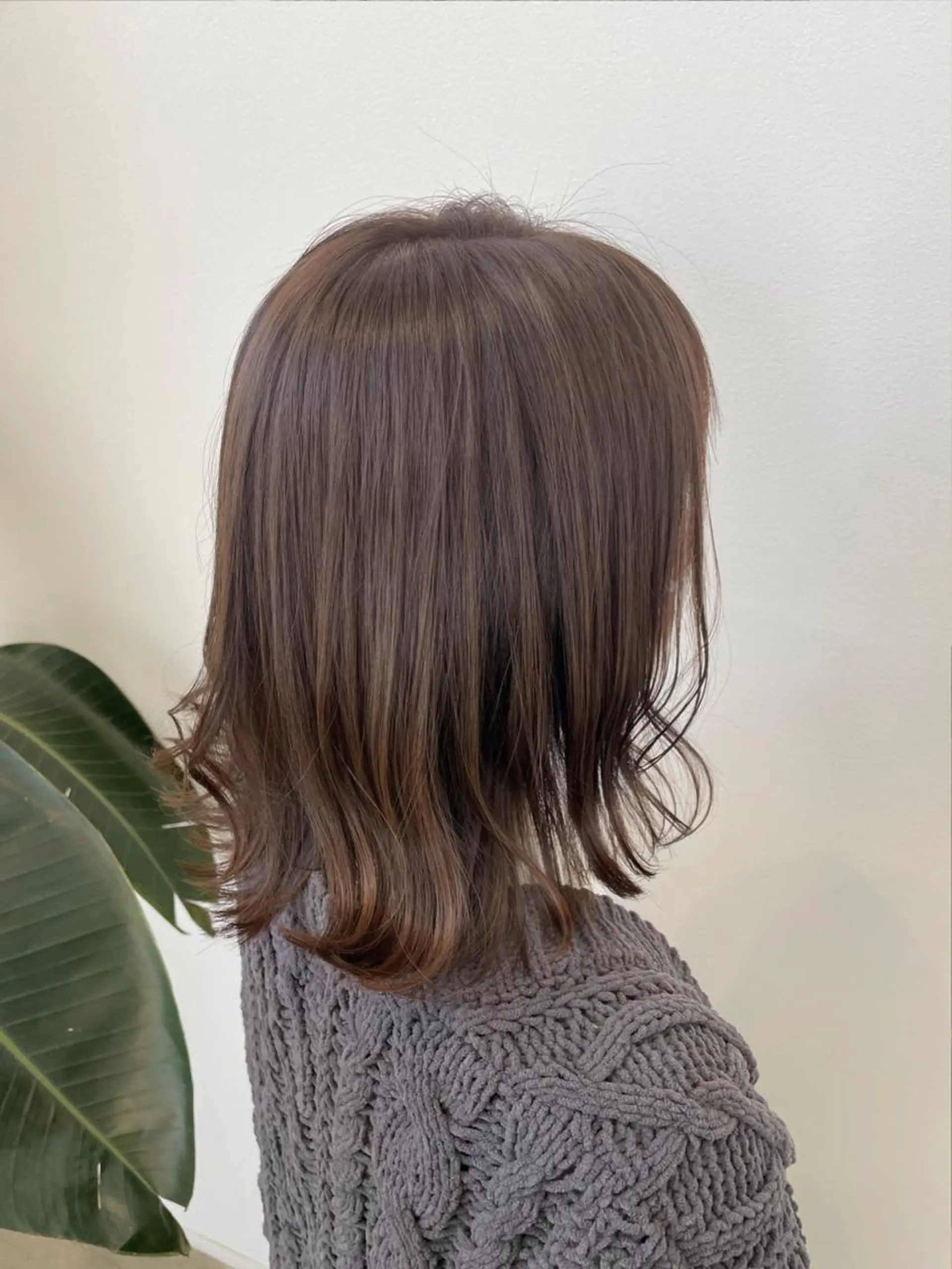 ミディアム カラー 大西 暦のヘアスタイル