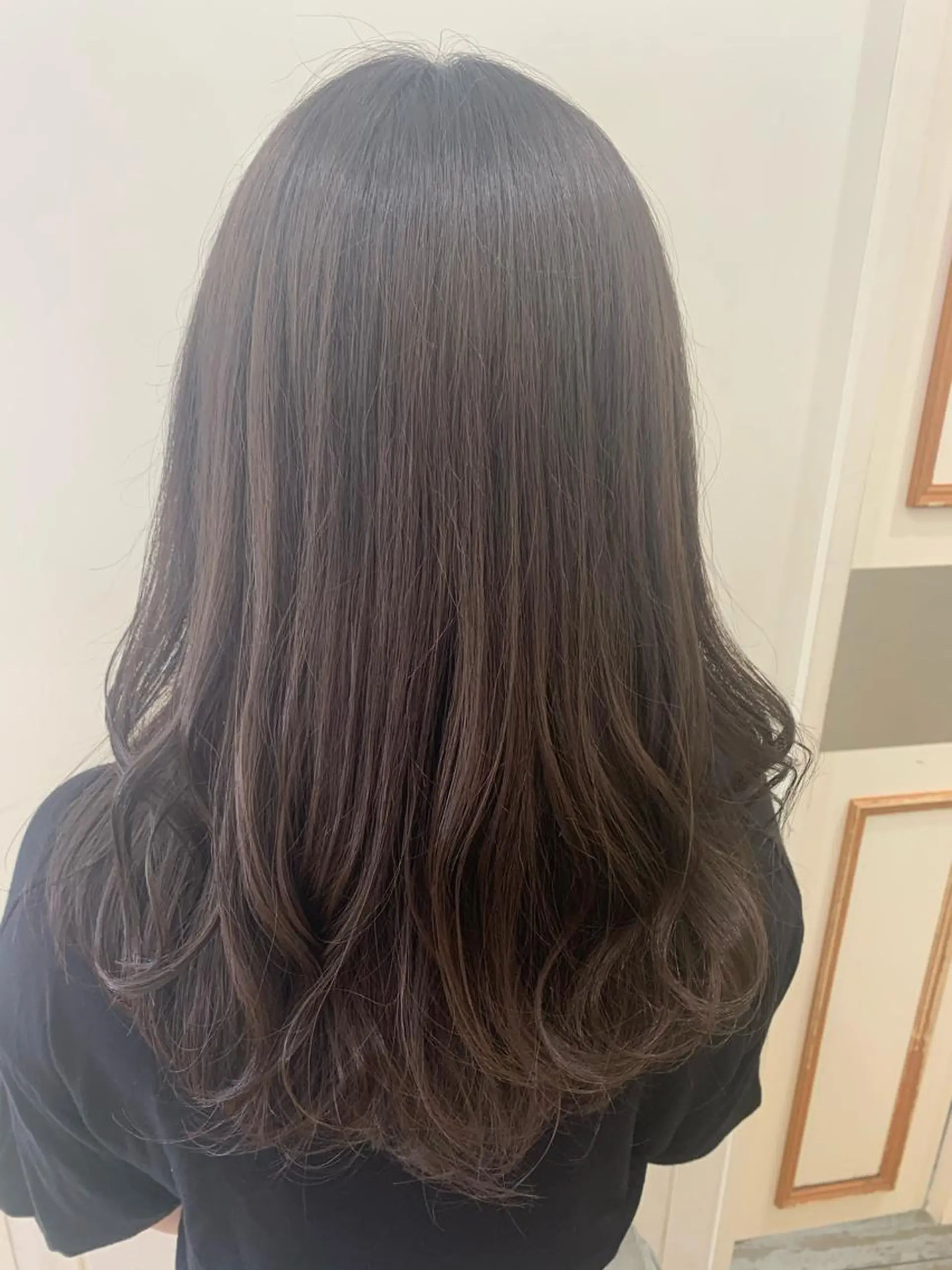 ロング ボブ/美髪矯正 /佐藤　奈巳のヘアスタイル