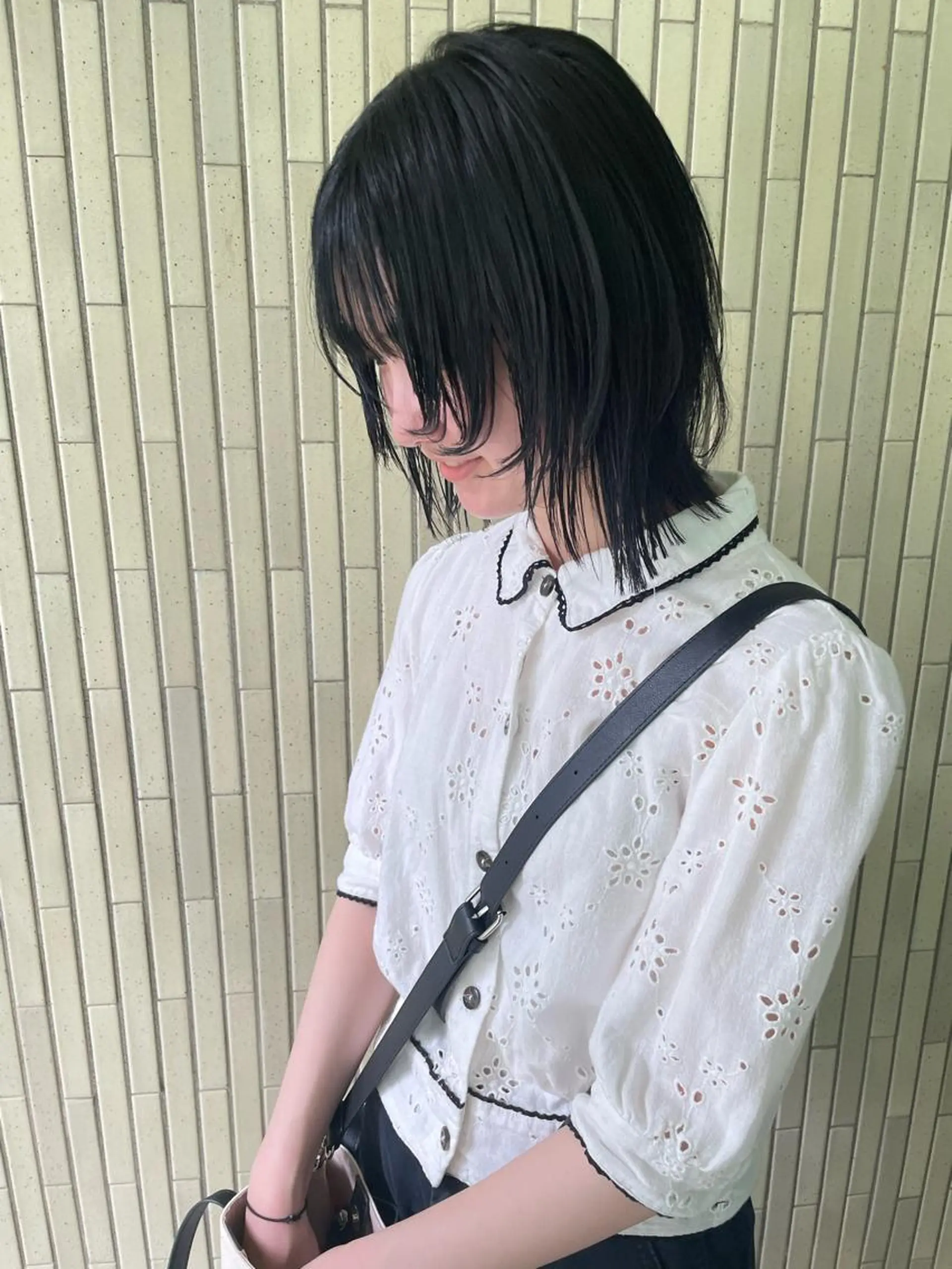 ミディアム ヒナゴ トヨカズのヘアスタイル