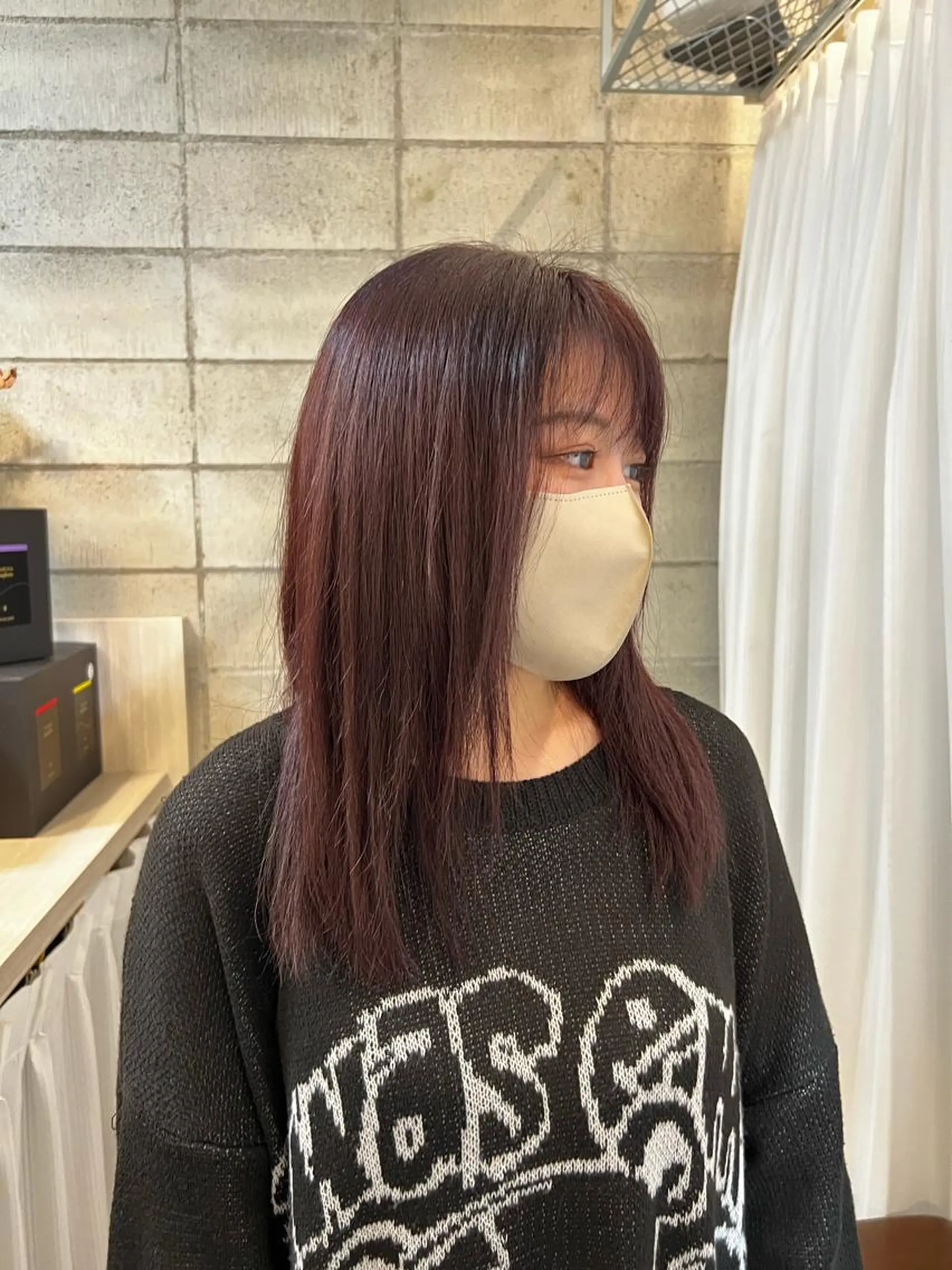 カラー カット ヘアカラー トリートメント 椎葉 みはるのヘアスタイル