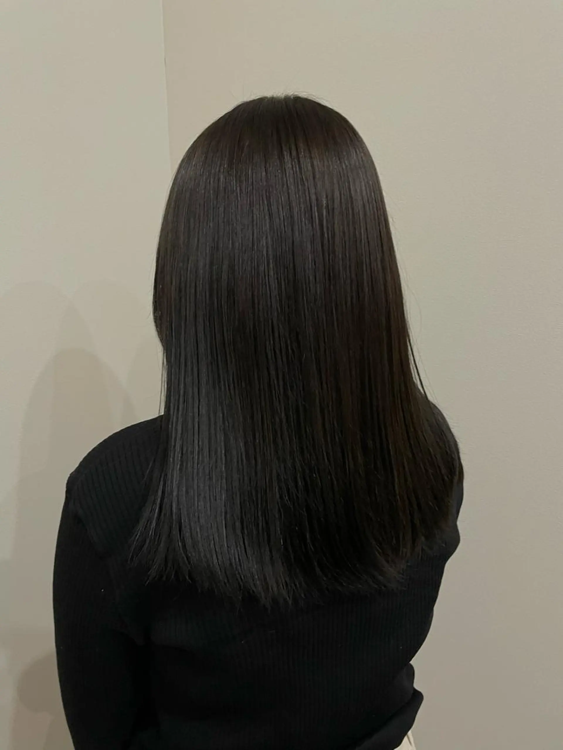 セミロング カラー グレージュ 𓍯 Riho𓍯のヘアスタイル