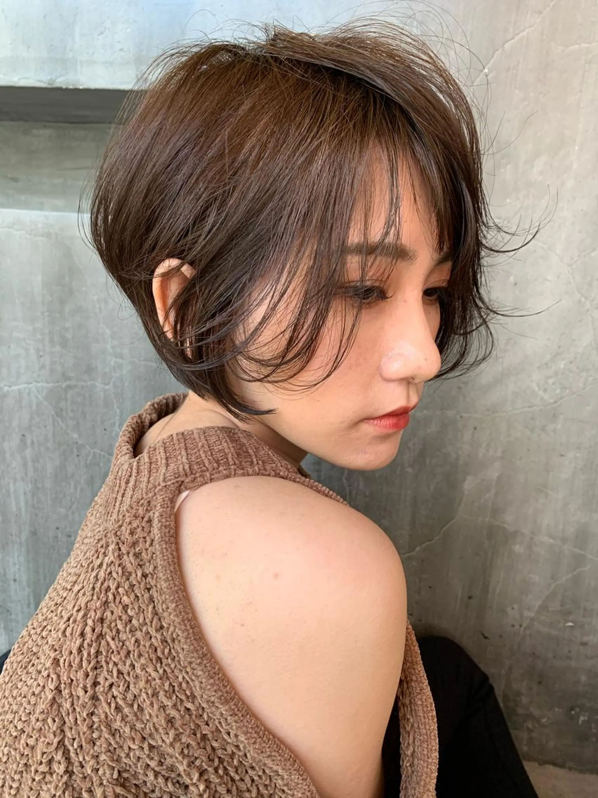 ショート 田中 亜沙美のヘアスタイル