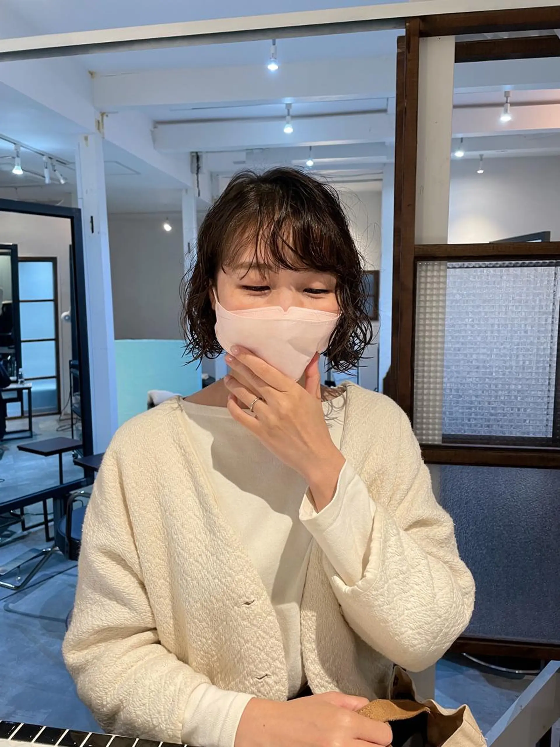 ショート パーマ 高橋 愛美のヘアスタイル