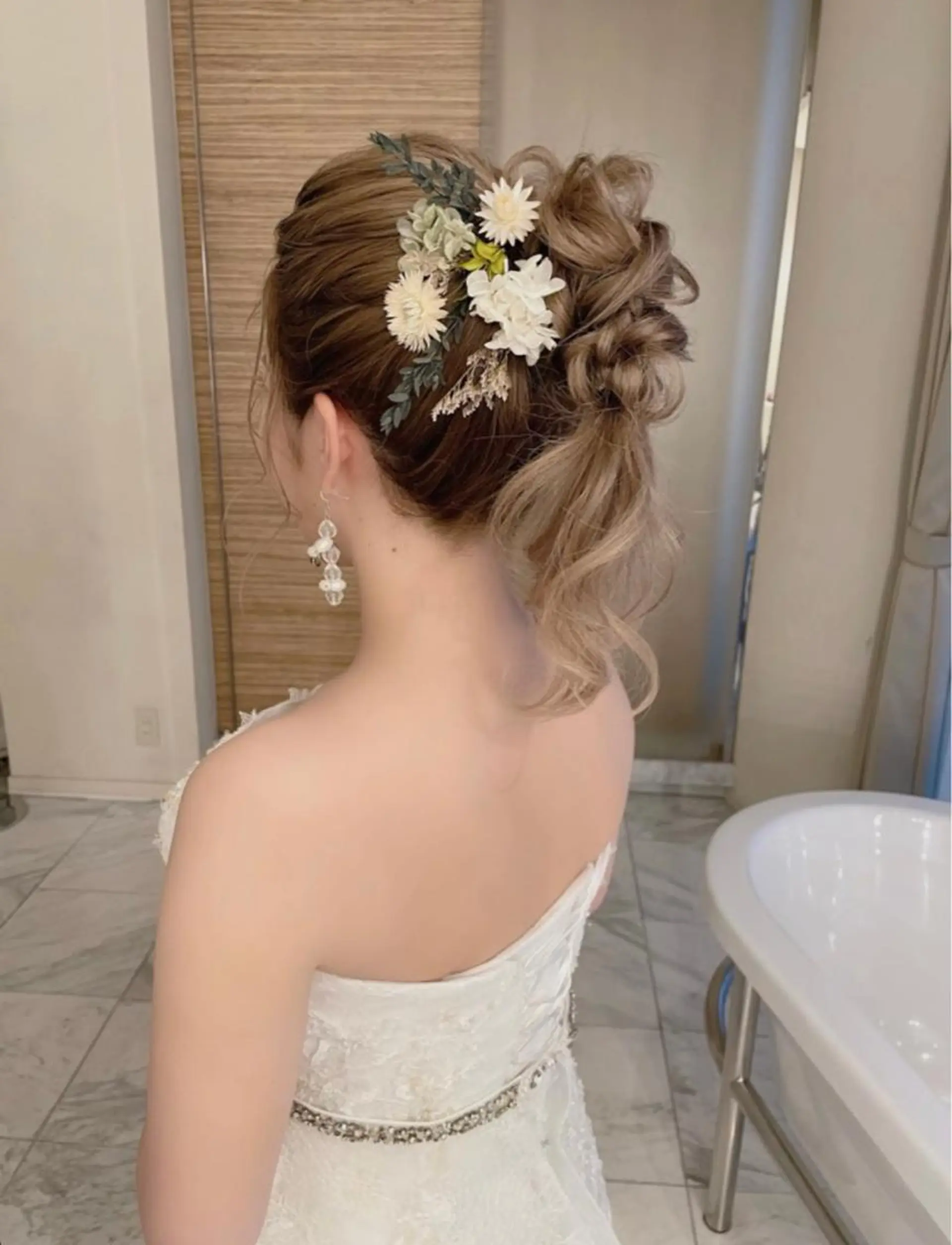 ヘアアレンジ ヘアセット サロンデアトリエ 愛沙花のマツエク・マツパデザイン