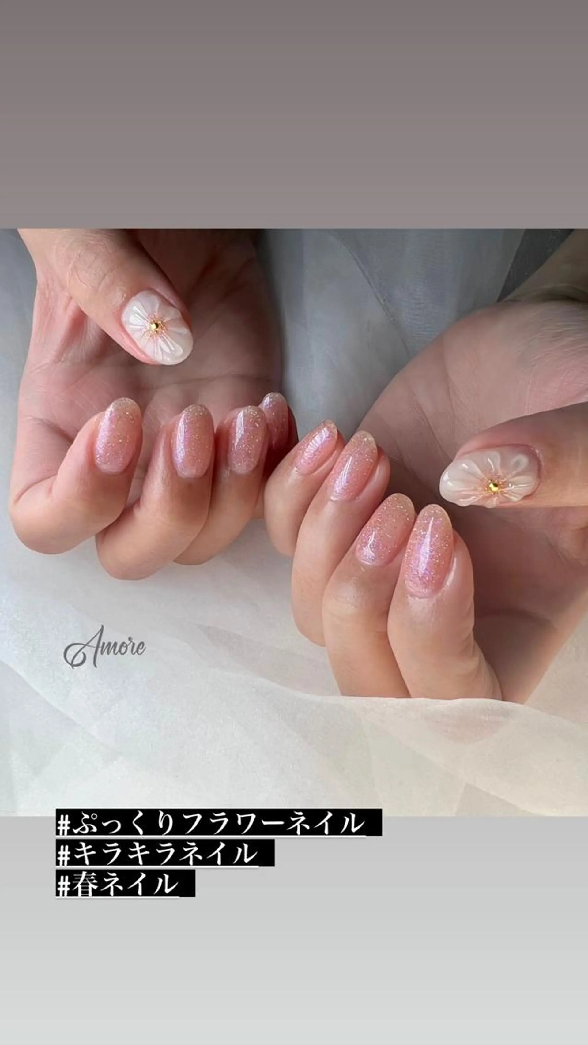 ネイル ジェルネイル 韓国ネイル ミラーネイル オフィスネイル パラジェル You kyehwaのネイルデザイン