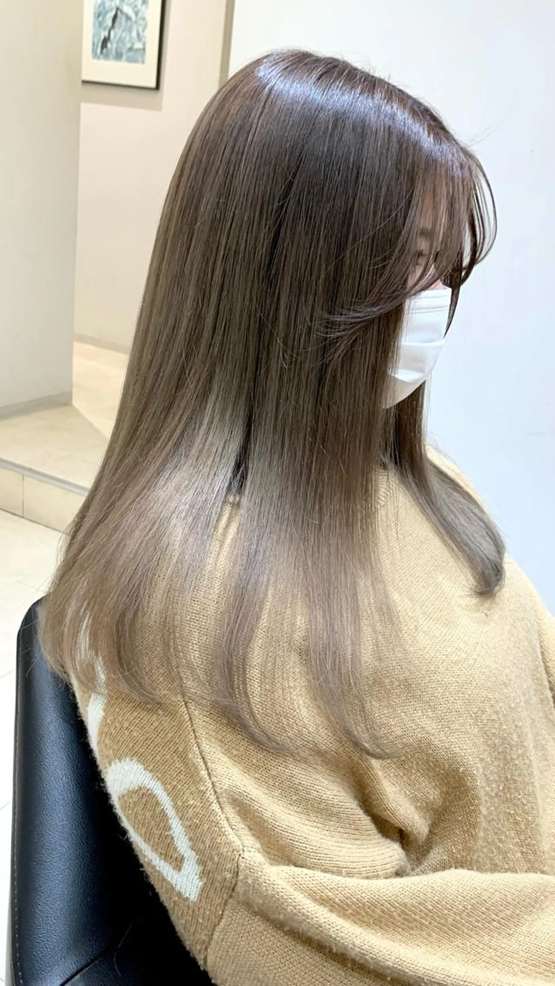 ロング カラー ヘアカラー トリートメント 🌈miu miu hair✂️💕のヘアスタイル