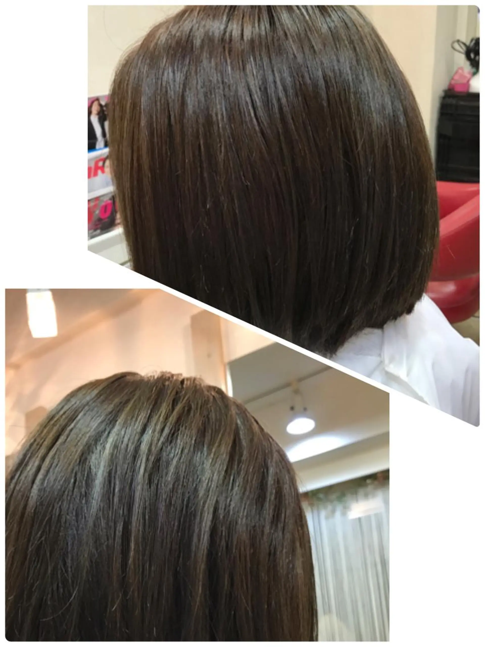 カラー グレージュ 渋谷宮益坂 omoのヘアスタイル