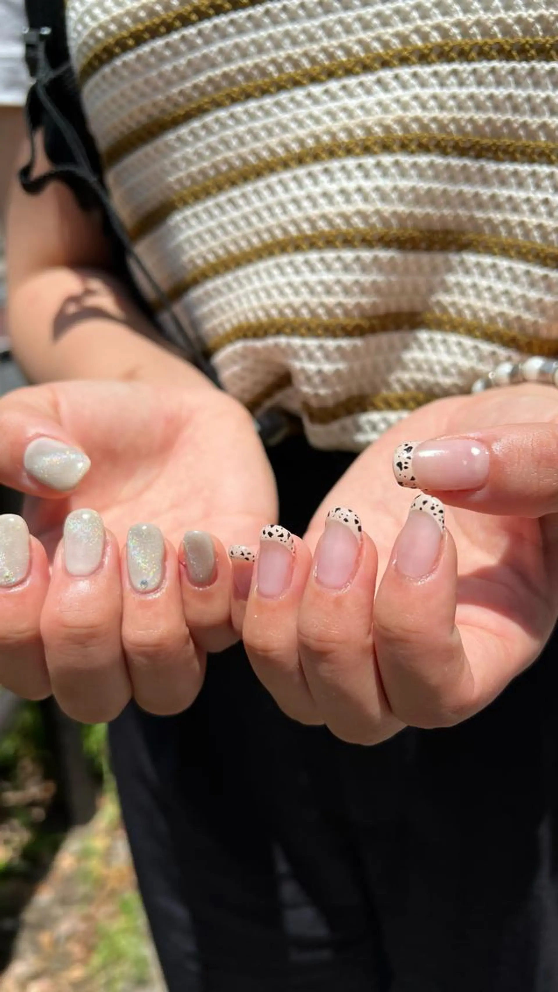 ネイル ハンドネイル 韓国🩶Y2Kネイル 💫くれはのネイルデザイン