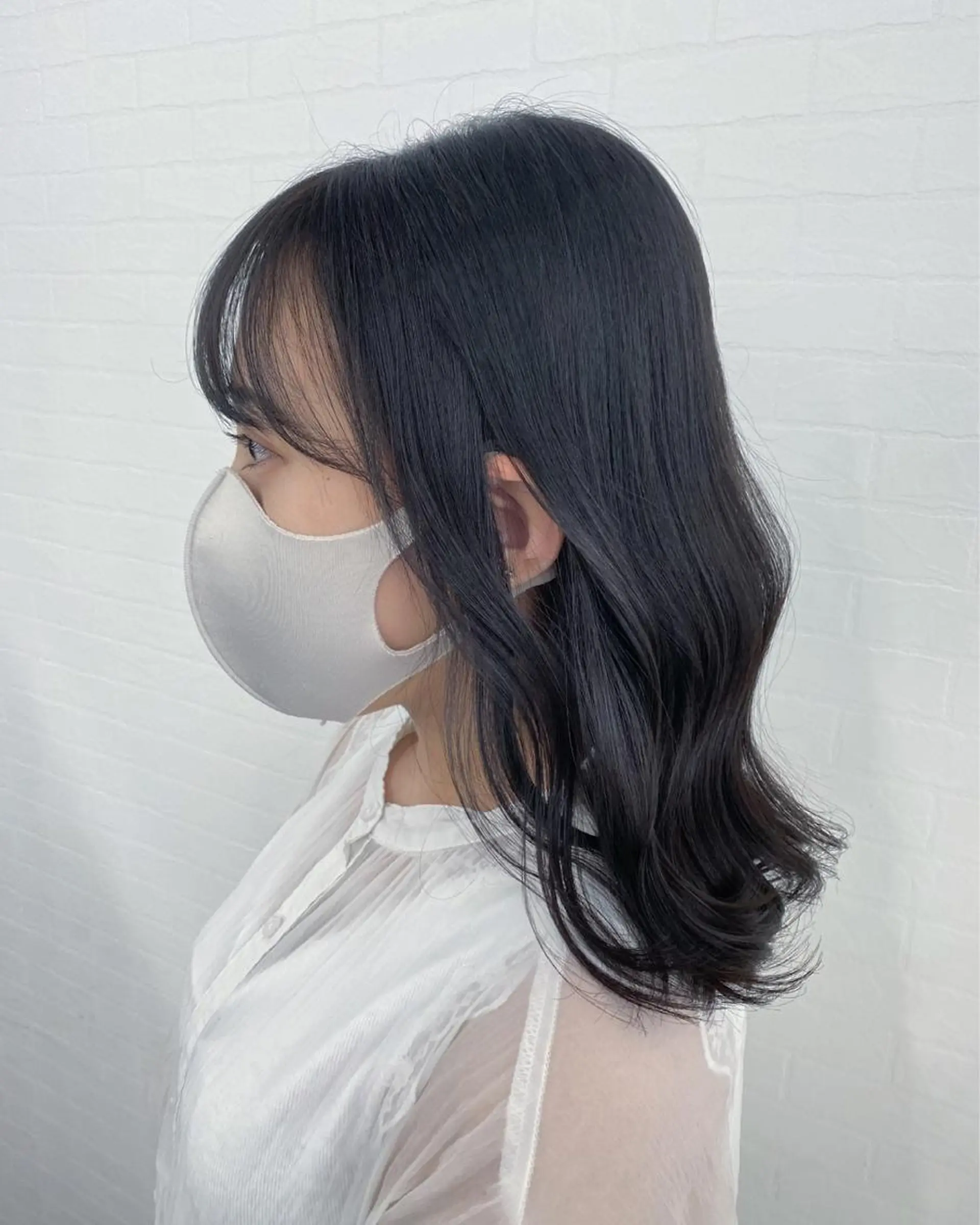 ミディアム ヘアカラー トリートメント 山本 瑞姫のヘアスタイル