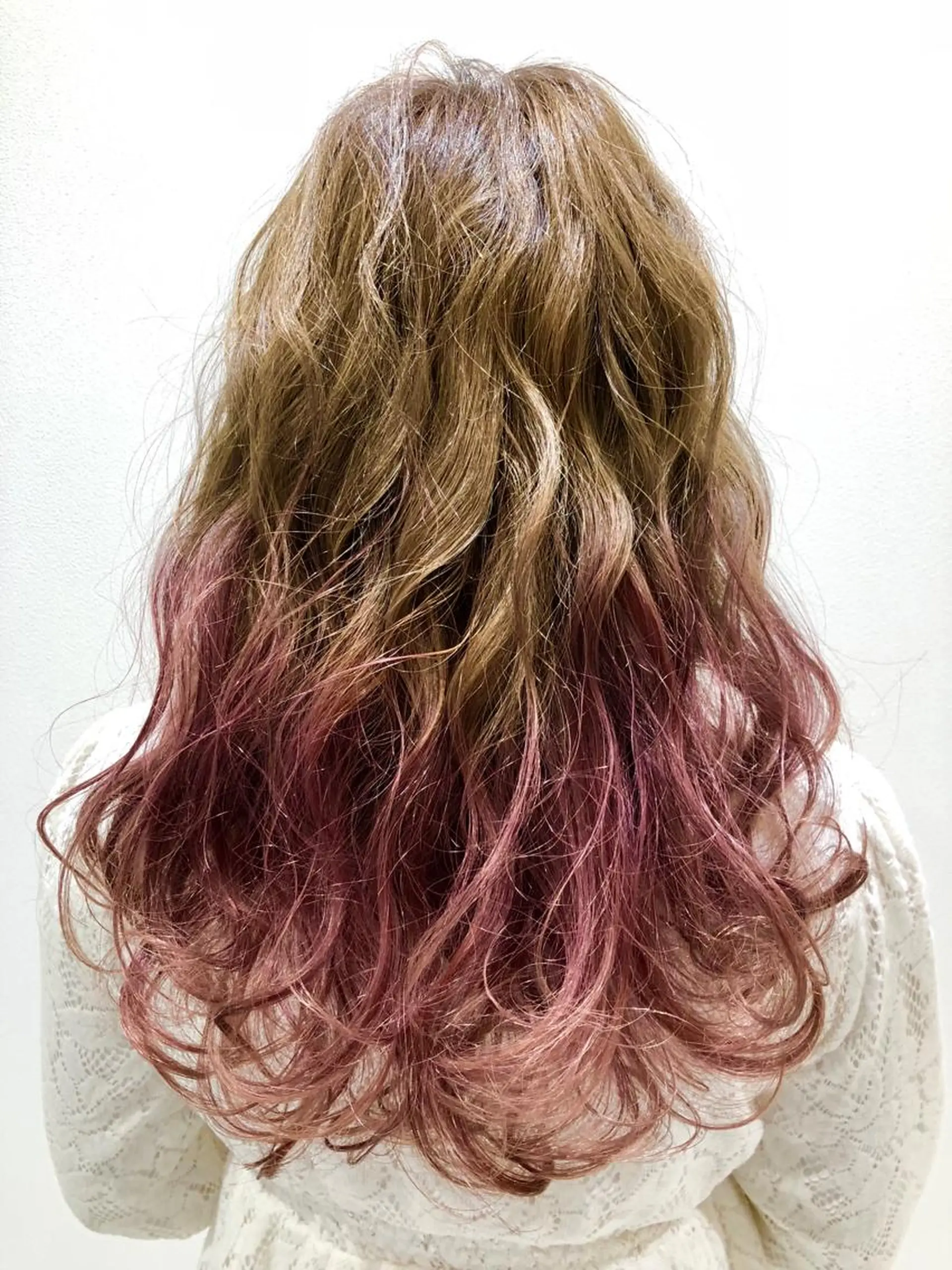 ロング カラー ヘアカラー トリートメント RUBEUS【ルベウス】所属・✨髪質改善🎨 杉本賢人のヘアスタイル