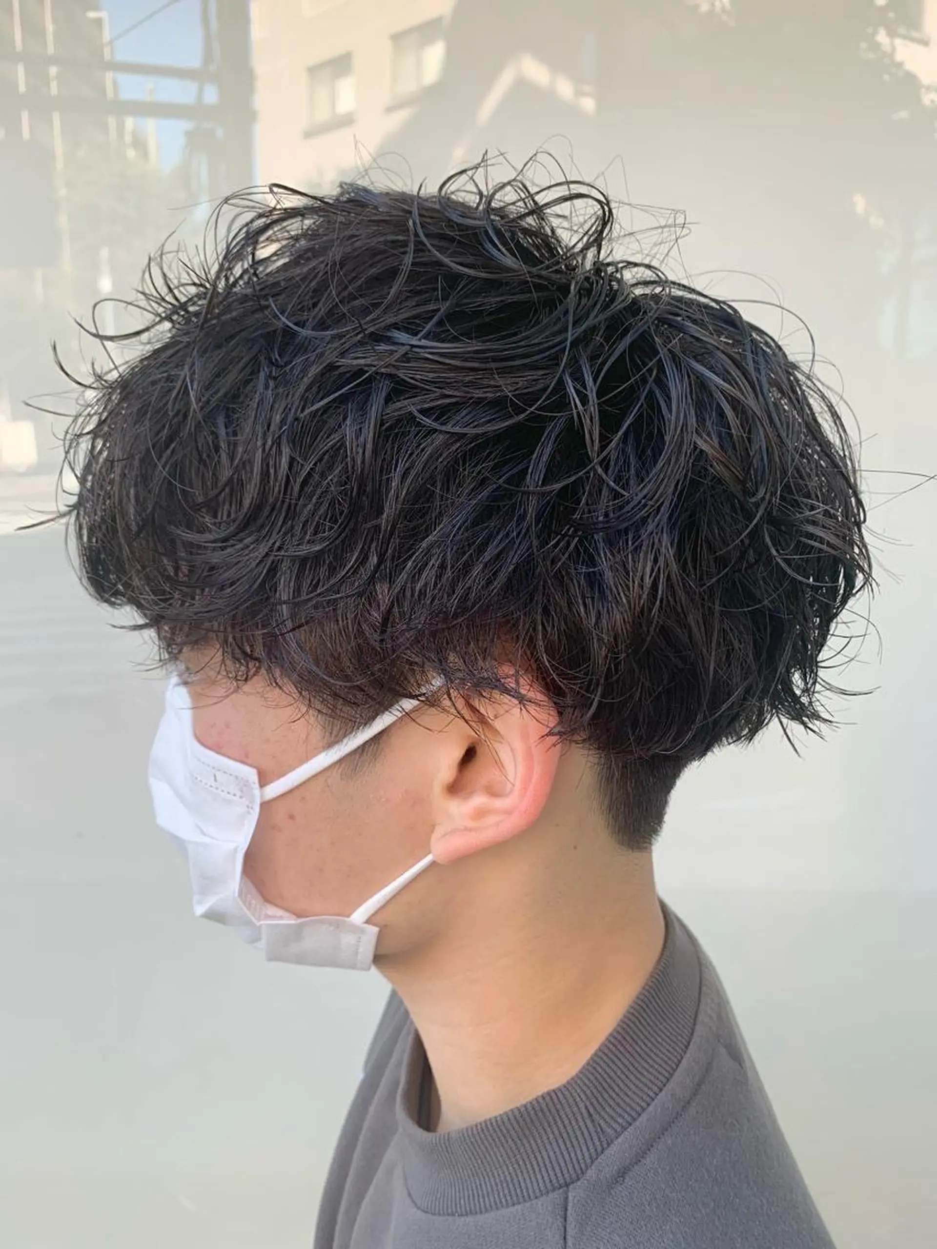 パーマ メンズ マッシュ メンズパーマ ニュアンスパーマ カット パーマ REM【阿佐ヶ谷】 MEGUのヘアスタイル