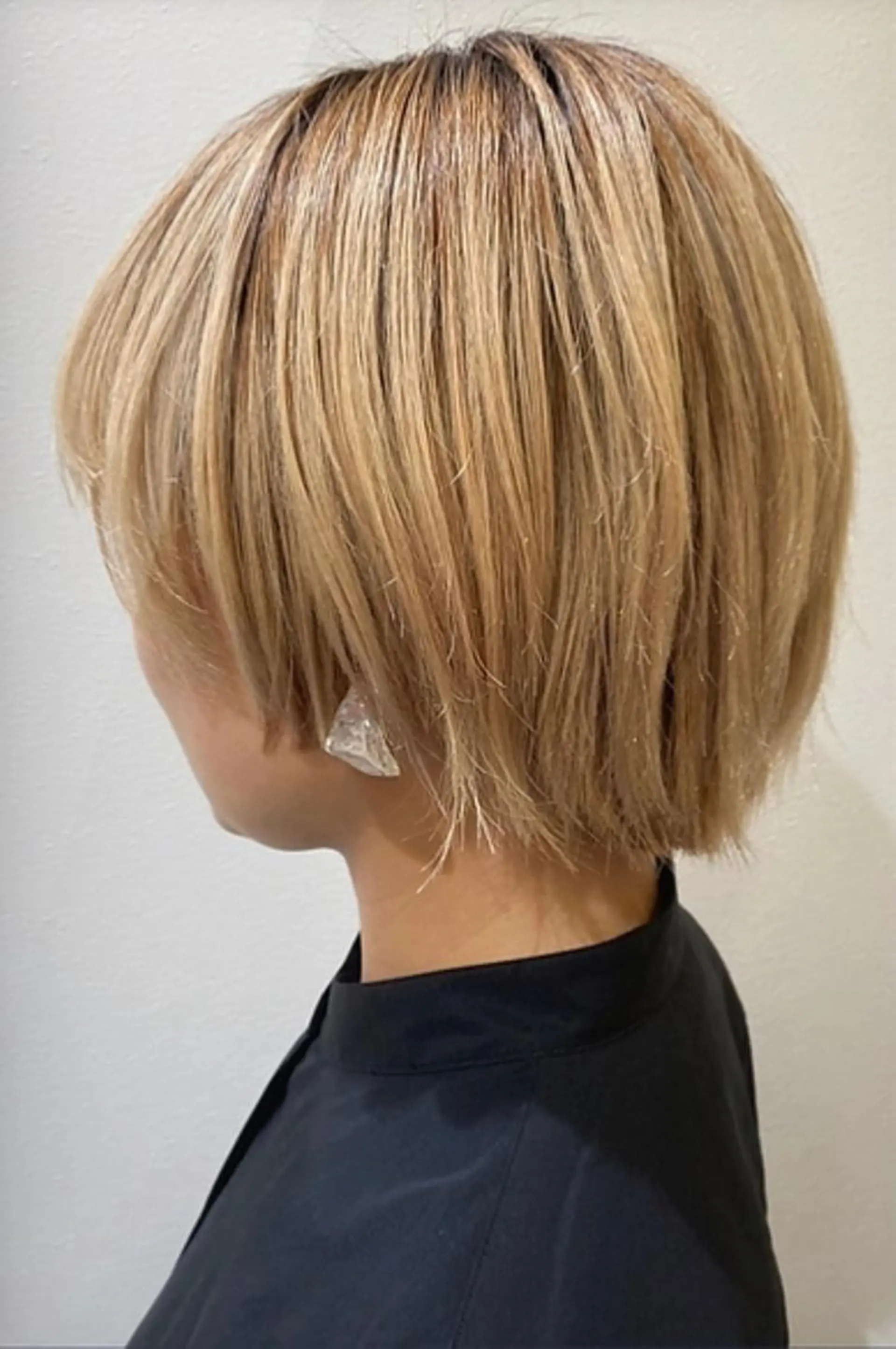 ショート ショートボブ ボブ ショートヘア ルシードスタイル クリザンテーム所属・佐藤 睦月のヘアスタイル