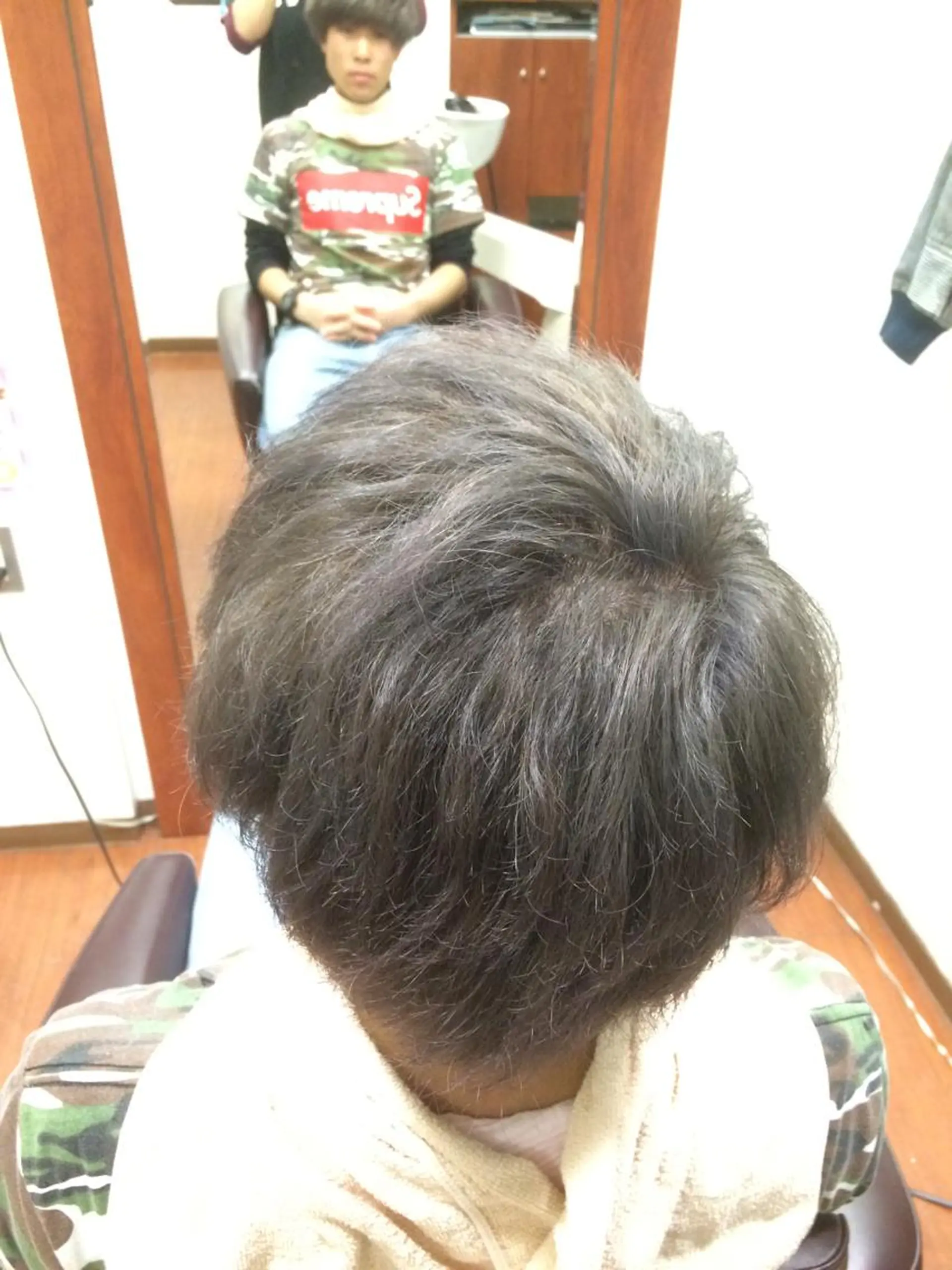 ショート カラー メンズ メンズブリーチ ブリーチ ノンダメージ髪質改善 カラー💎/KURAのヘアスタイル