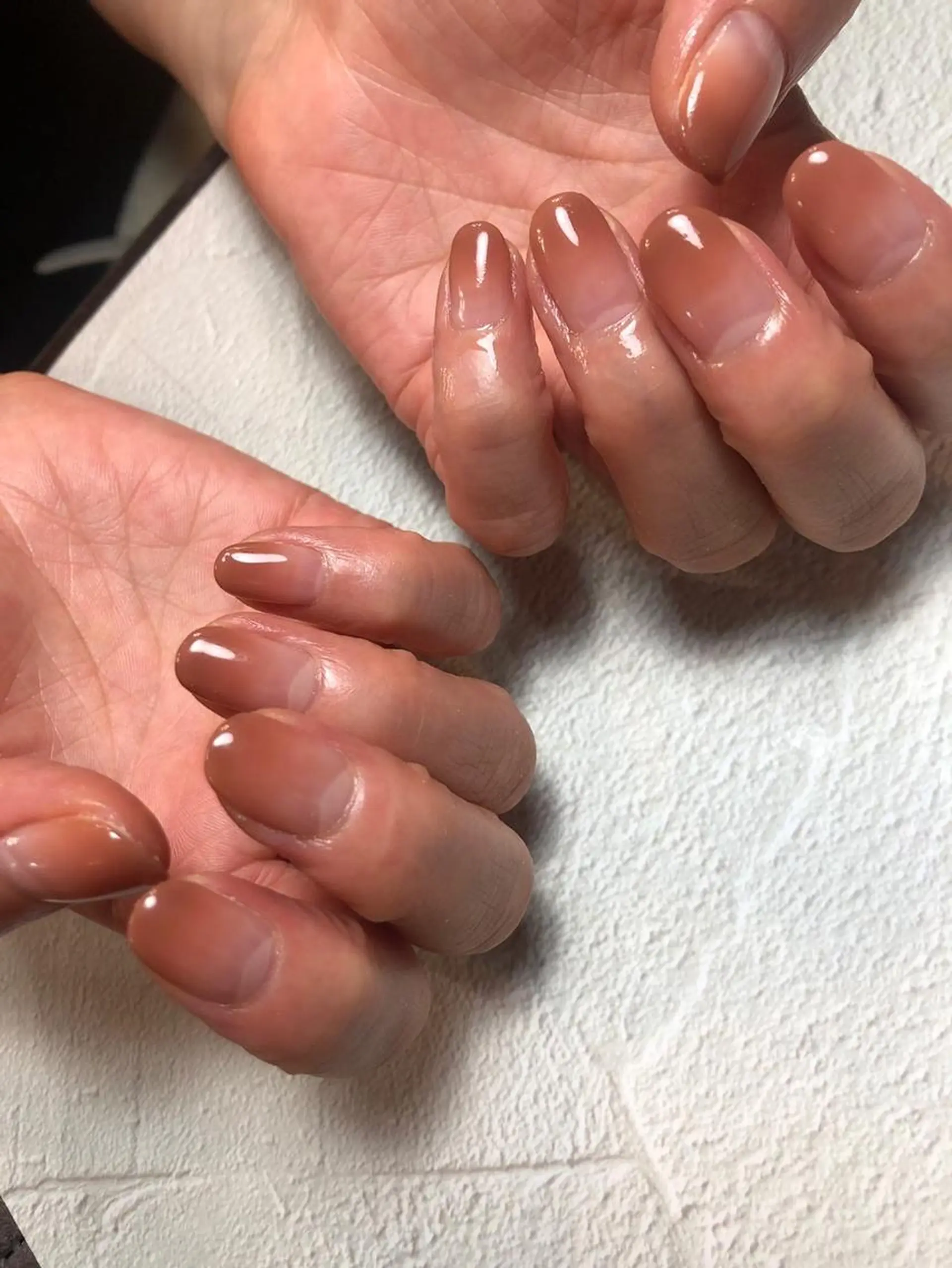 ネイル ジェルネイル グラデーション Nailist Honamiのネイルデザイン