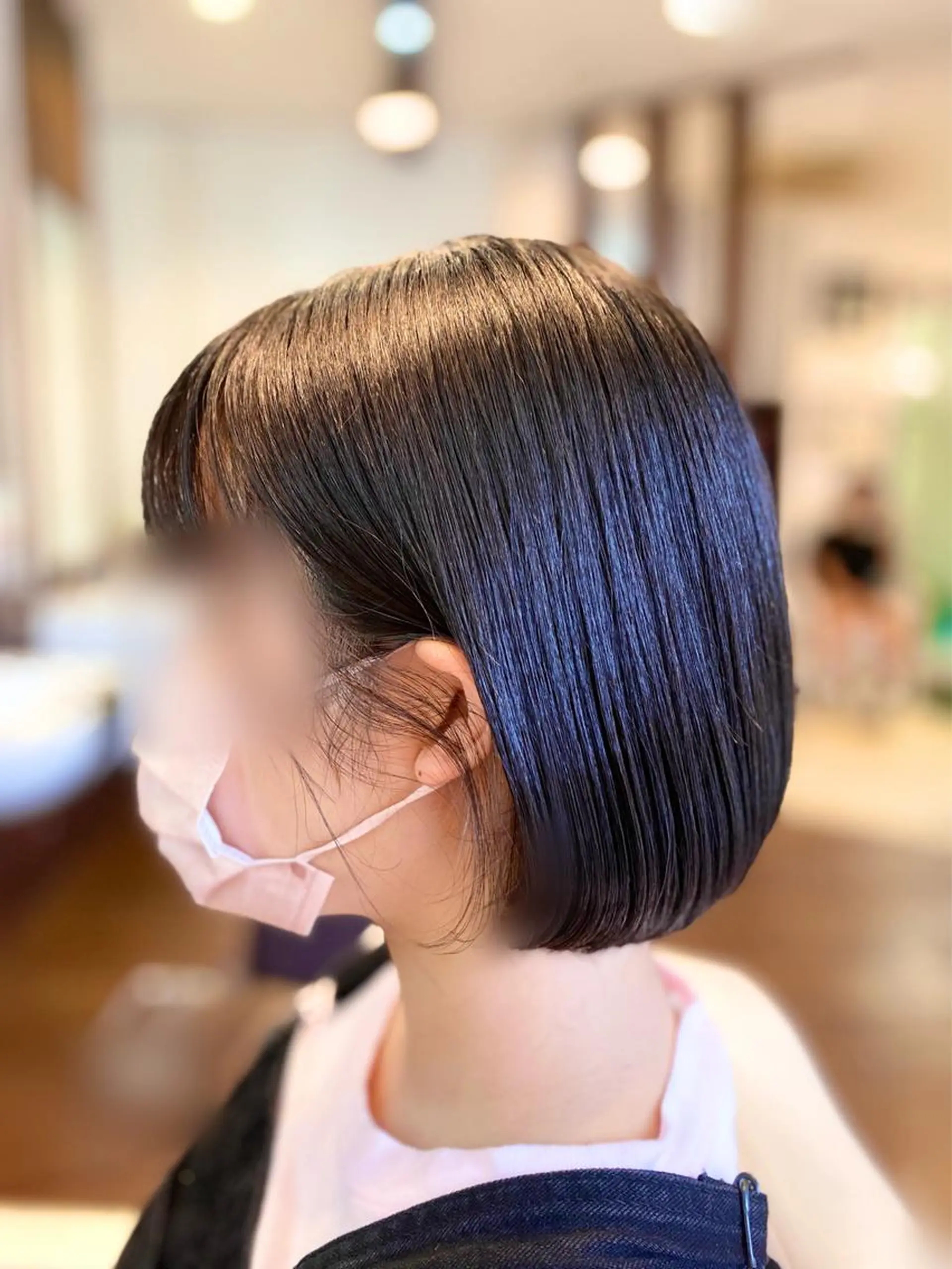 ミディアム カラー ボブ カット トリートメント 元住吉プランツヘアー ☘️丸山☘️のヘアスタイル