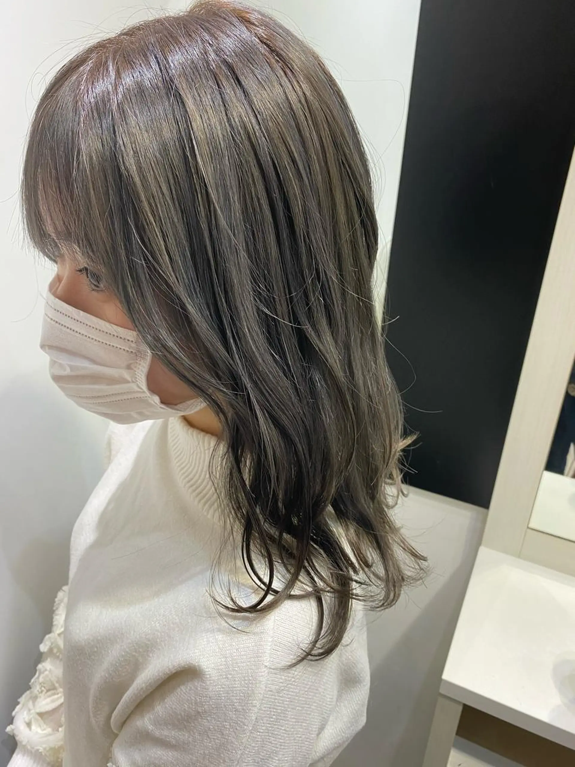 ミディアム カラー Bianca  代表 硲　貴亮【東武練馬】のヘアスタイル