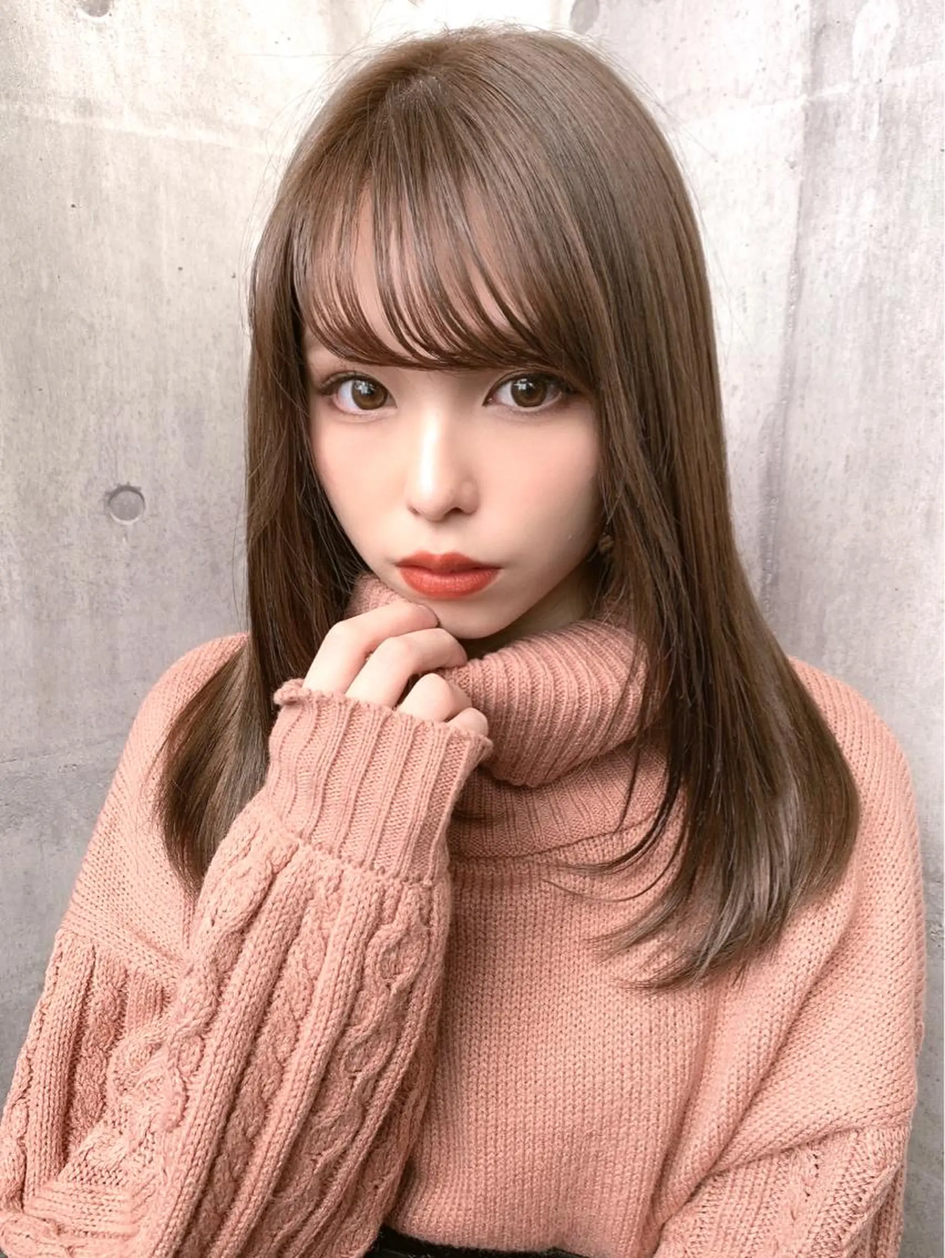 セミロング カラー パーマ メンズ特化👨 細谷碧海のヘアスタイル