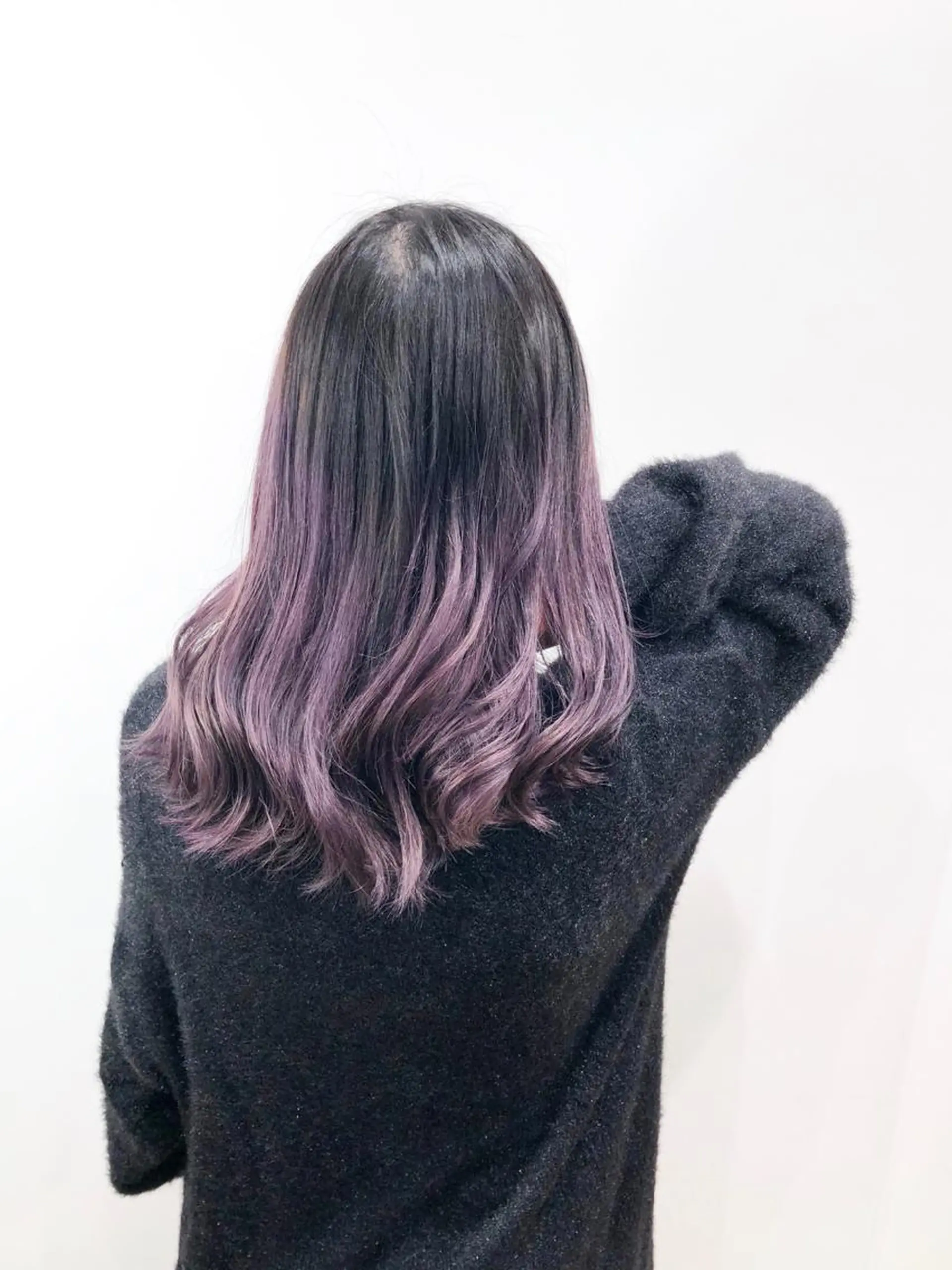 セミロング カラー 🌙HIZUKI🌙 ハイトーン 艶髪のヘアスタイル