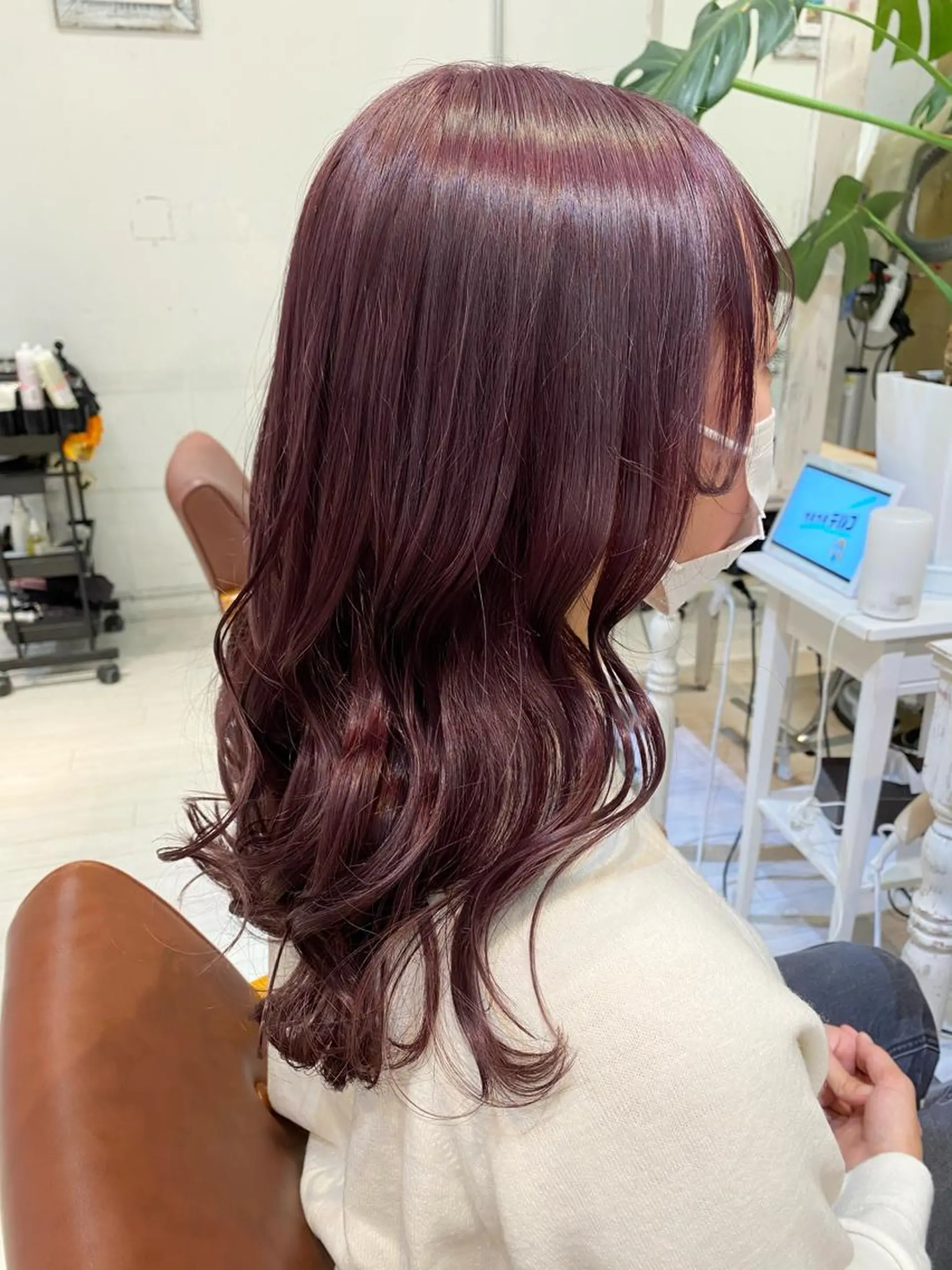 ミディアム カラー ブリーチ koheiのヘアスタイル