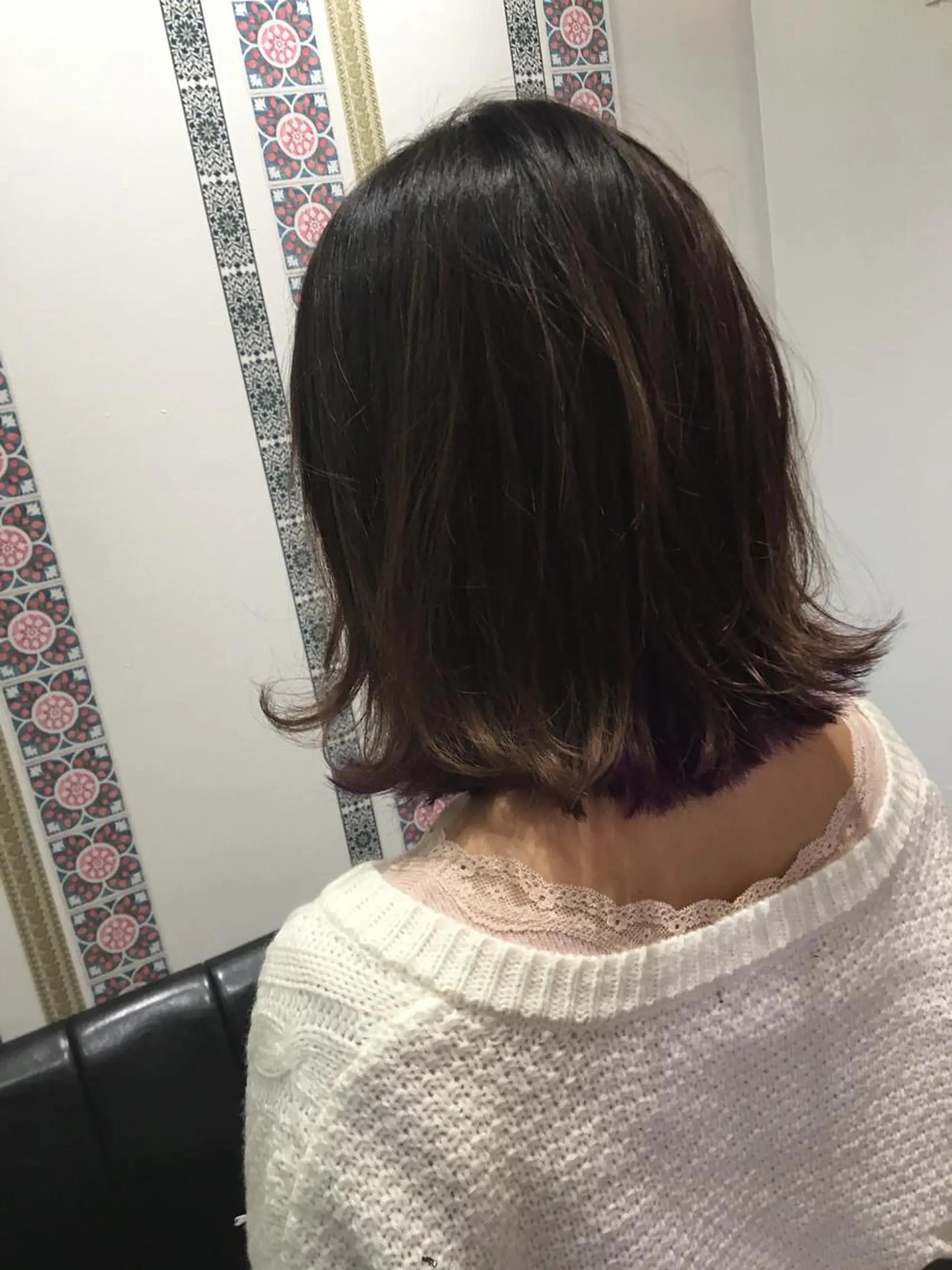 ショート カラー 切りっぱなしボブ グレージュ ボブ カット ヘアカラー トリートメント 田室 和幸のヘアスタイル