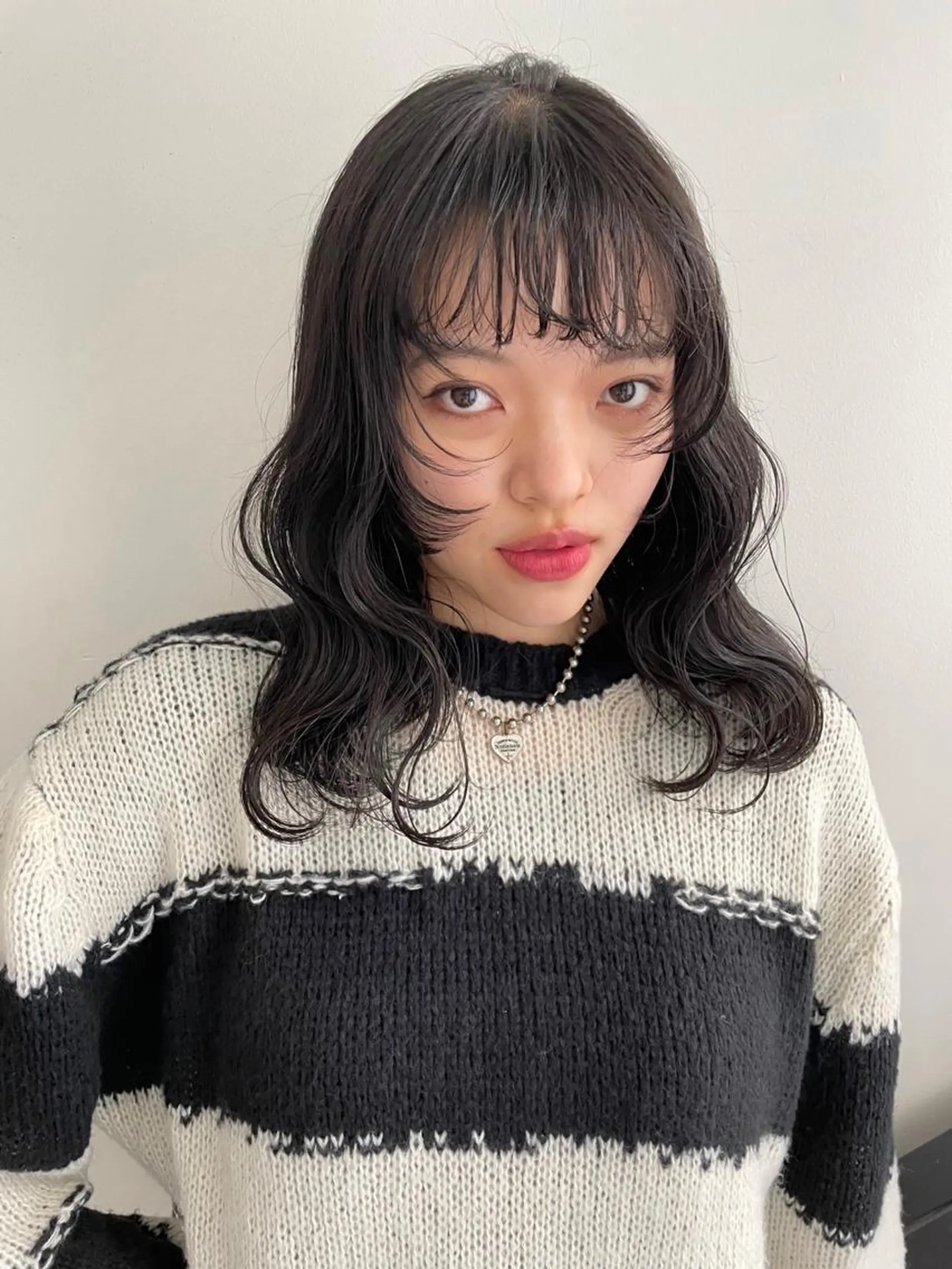 カラー カット 🎀ボブ＋ハイトーン シュカ👶🏻のヘアスタイル