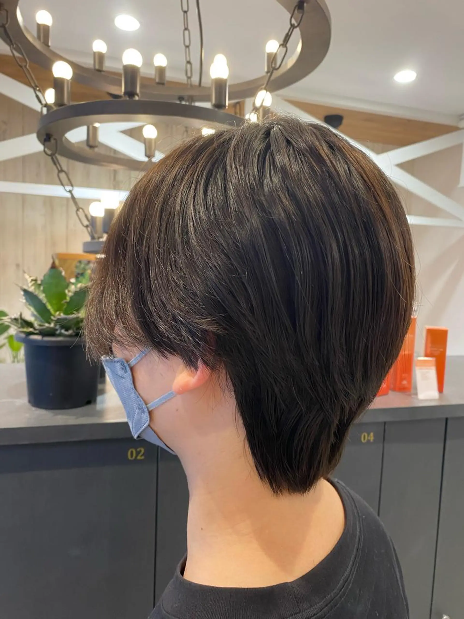 ショート 韓国風ヘア 柴田 枝利子のヘアスタイル