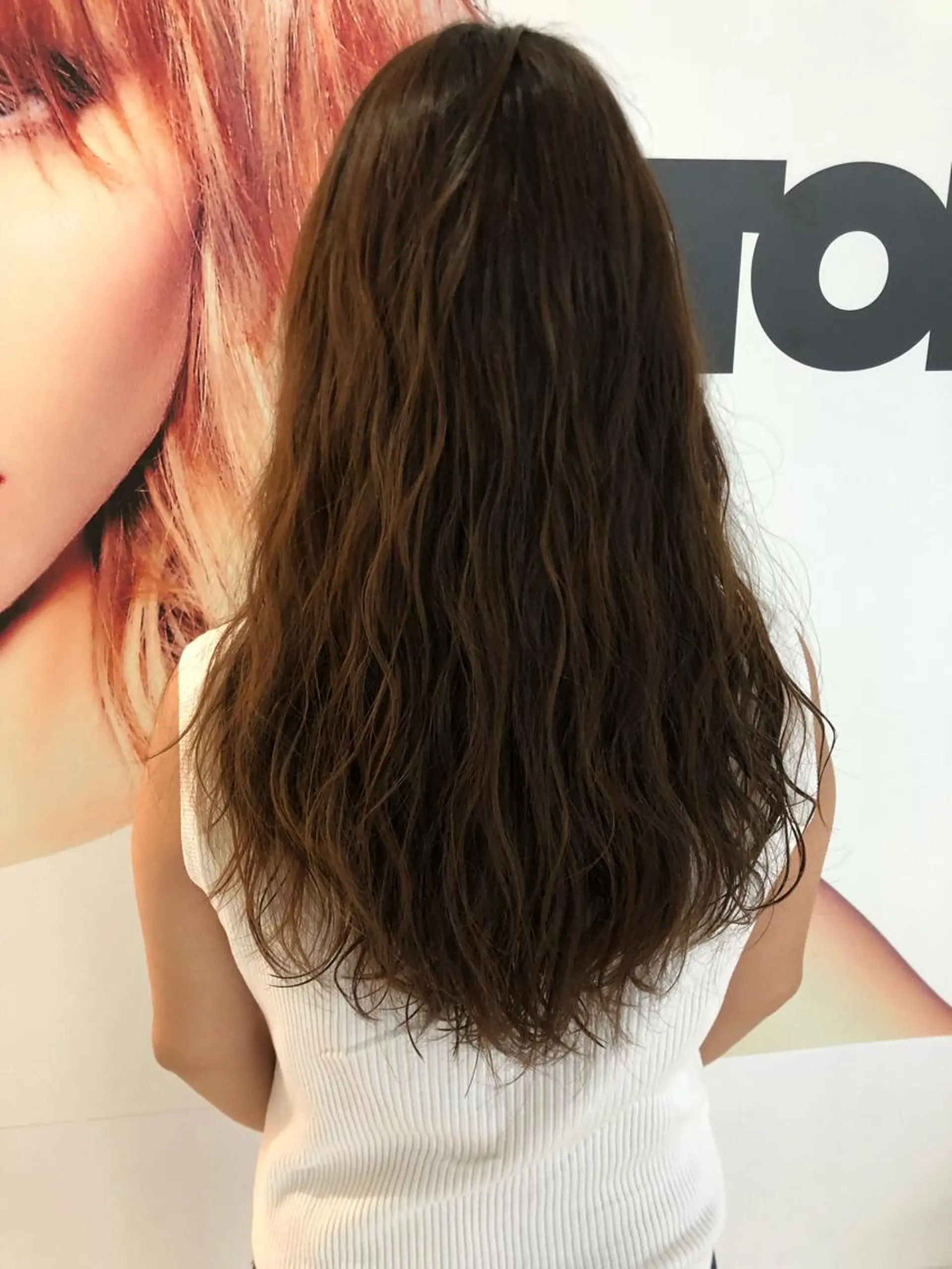 ロング パーマ 小久保 なるみのヘアスタイル