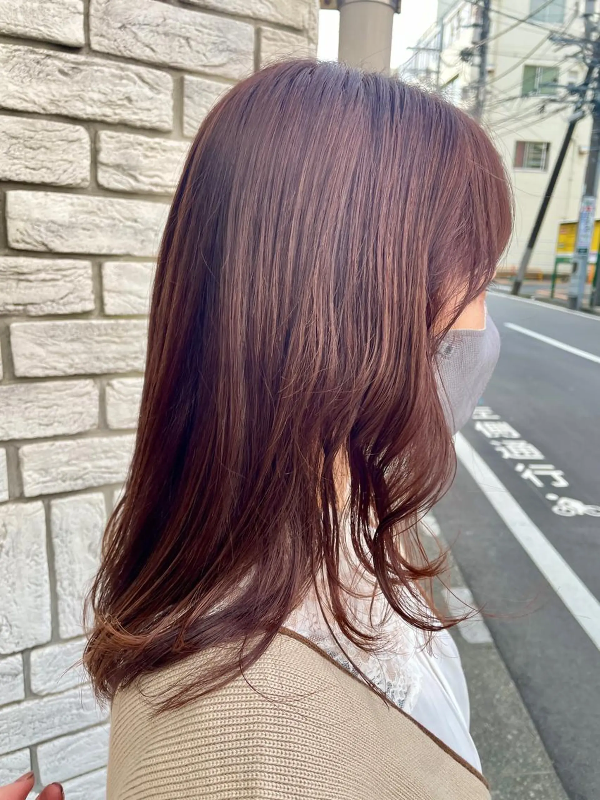 ミディアム カラー ラベンダーカラー カラー/レイヤー/ 髪質改善/PAAQのヘアスタイル