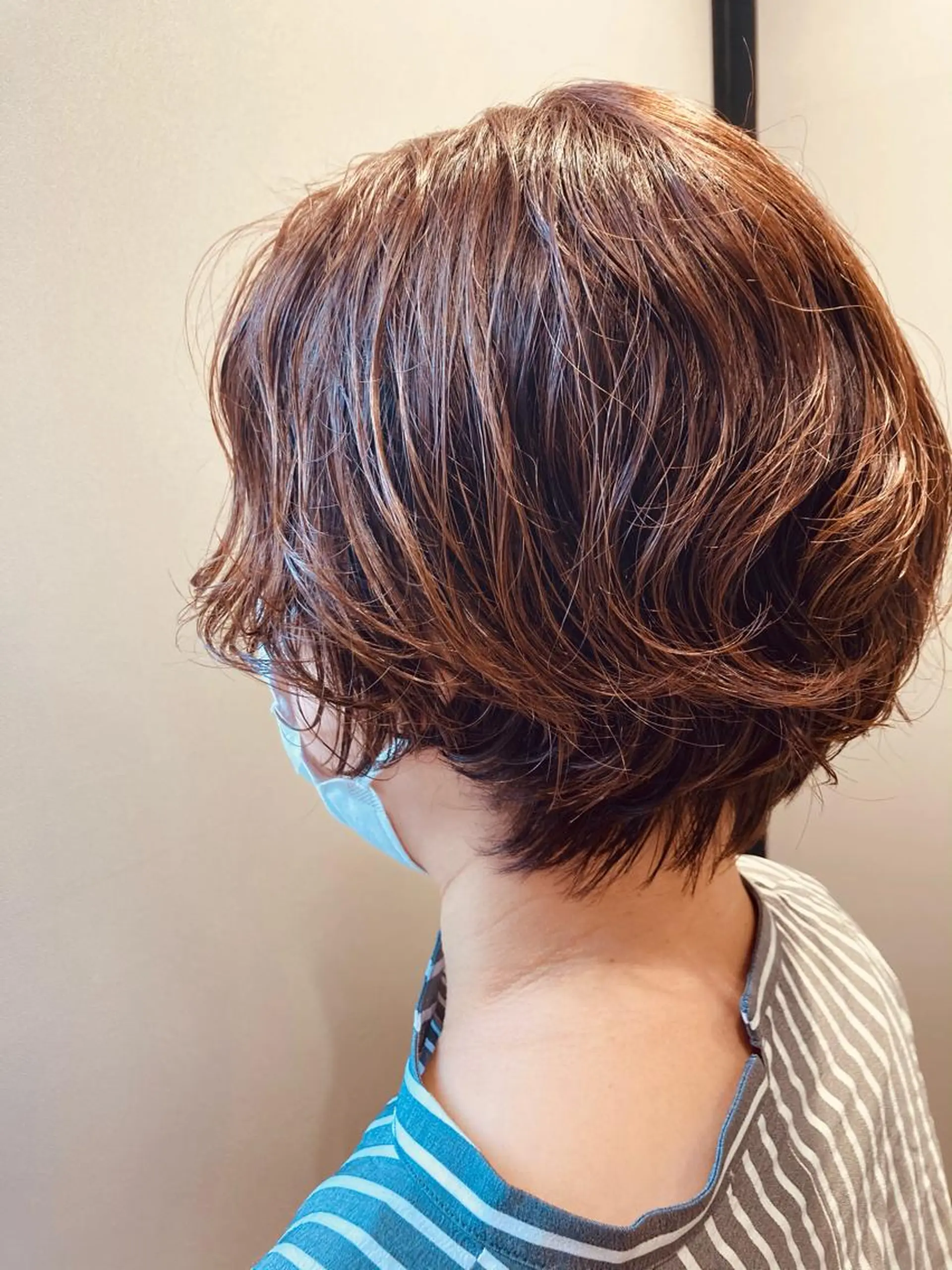 ショート カット パーマ トリートメント ERIKO Tのヘアスタイル