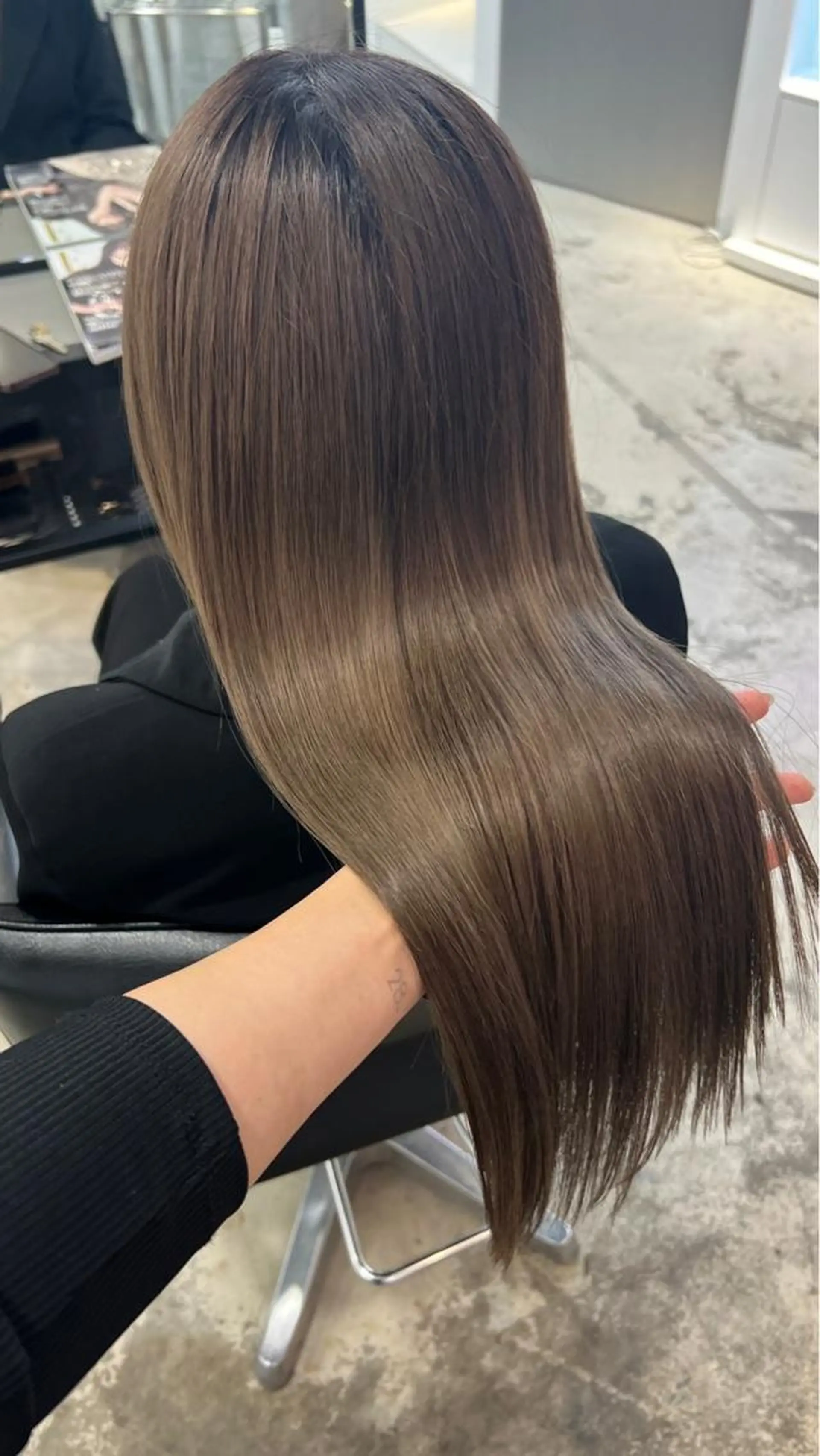 セミロング 🌸暖色カラー/ボブ 一色愛海🌸のヘアスタイル