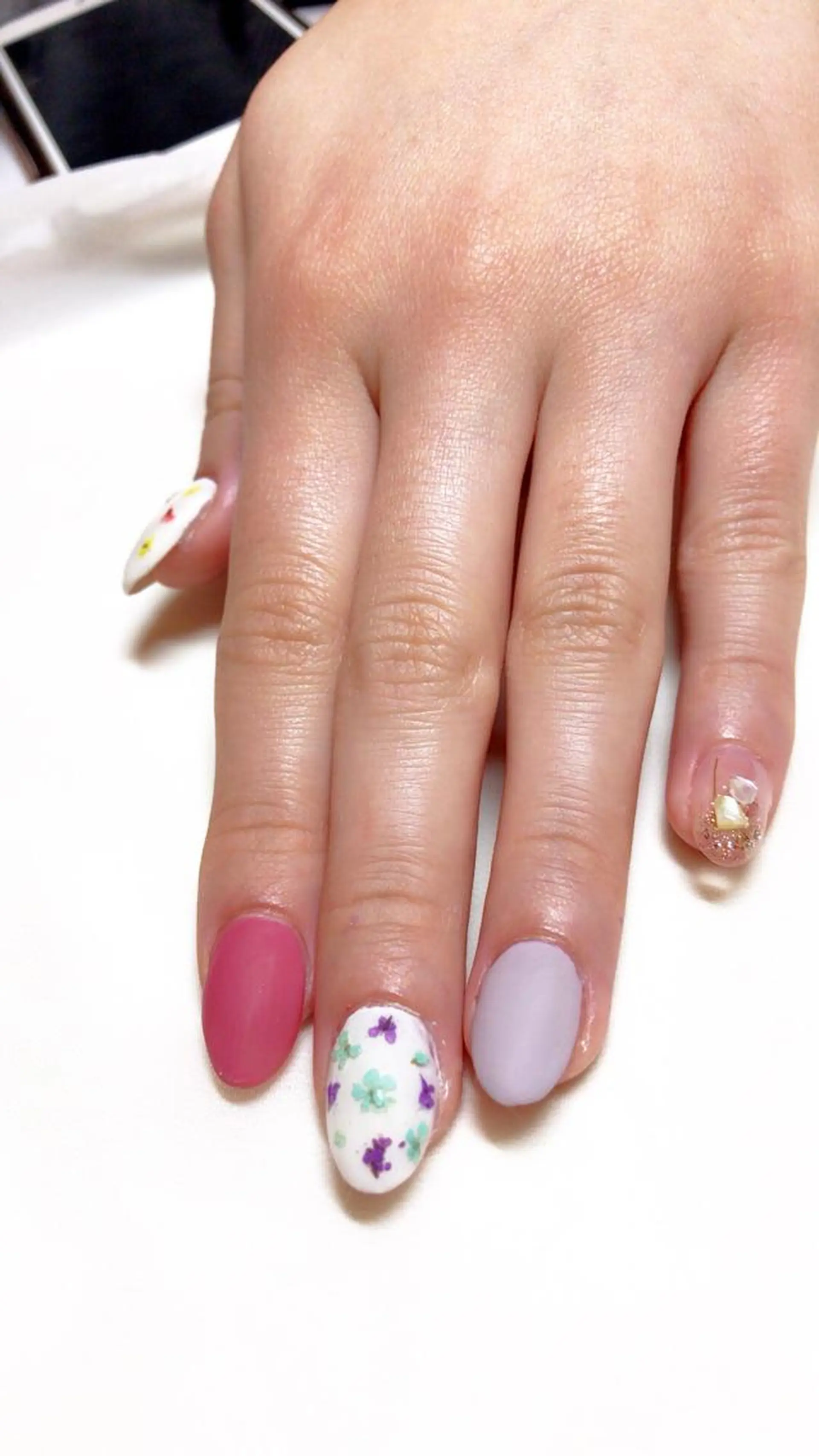 ネイル スカルプネイル ショートネイル Nail &Beauty Salon ☆Kirari☆所属・ビューティサロン ☆Kirari☆のネイルデザイン