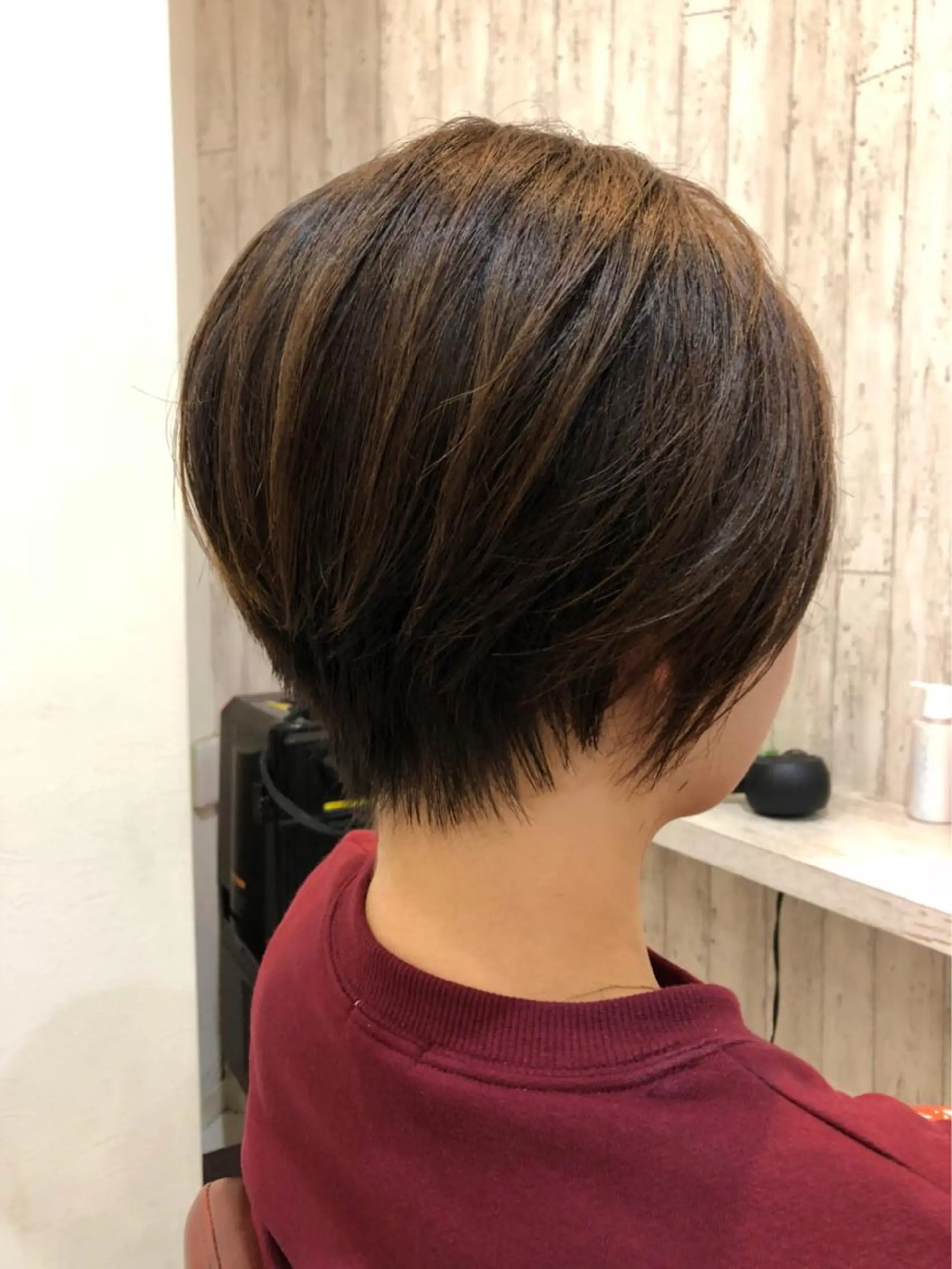 ショート なかの たくみのヘアスタイル