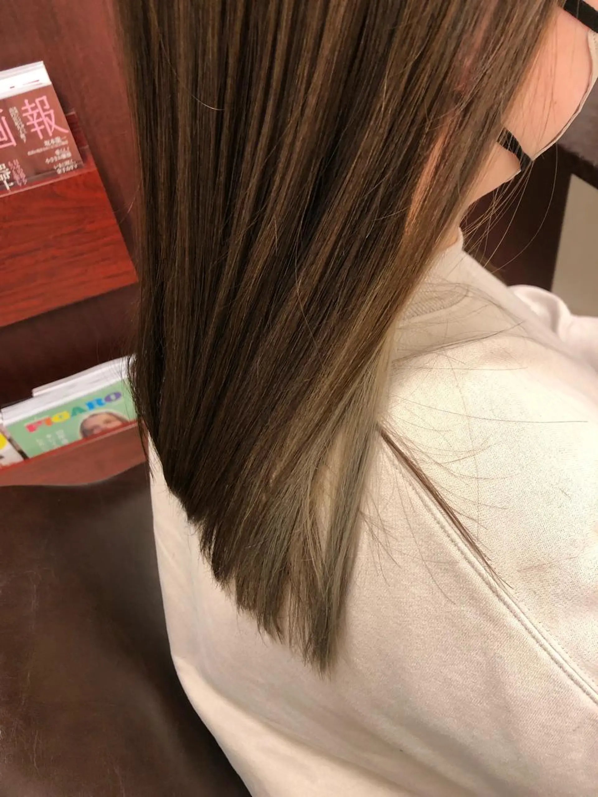 ロング カット トリートメント SHAPE 早坂兼斗のヘアスタイル