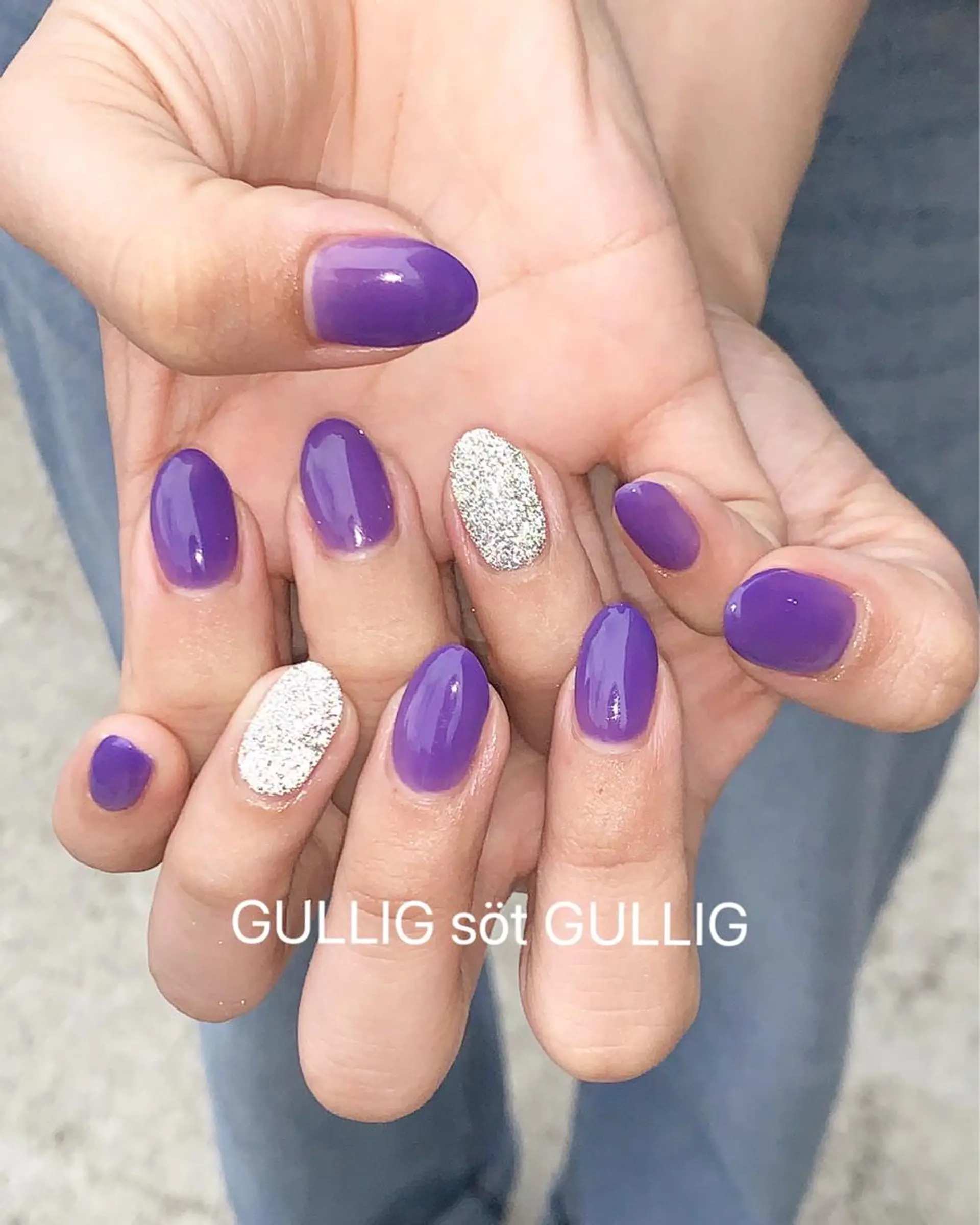 ネイル フラッシュネイル GULLIG söt GULLIGのネイルデザイン