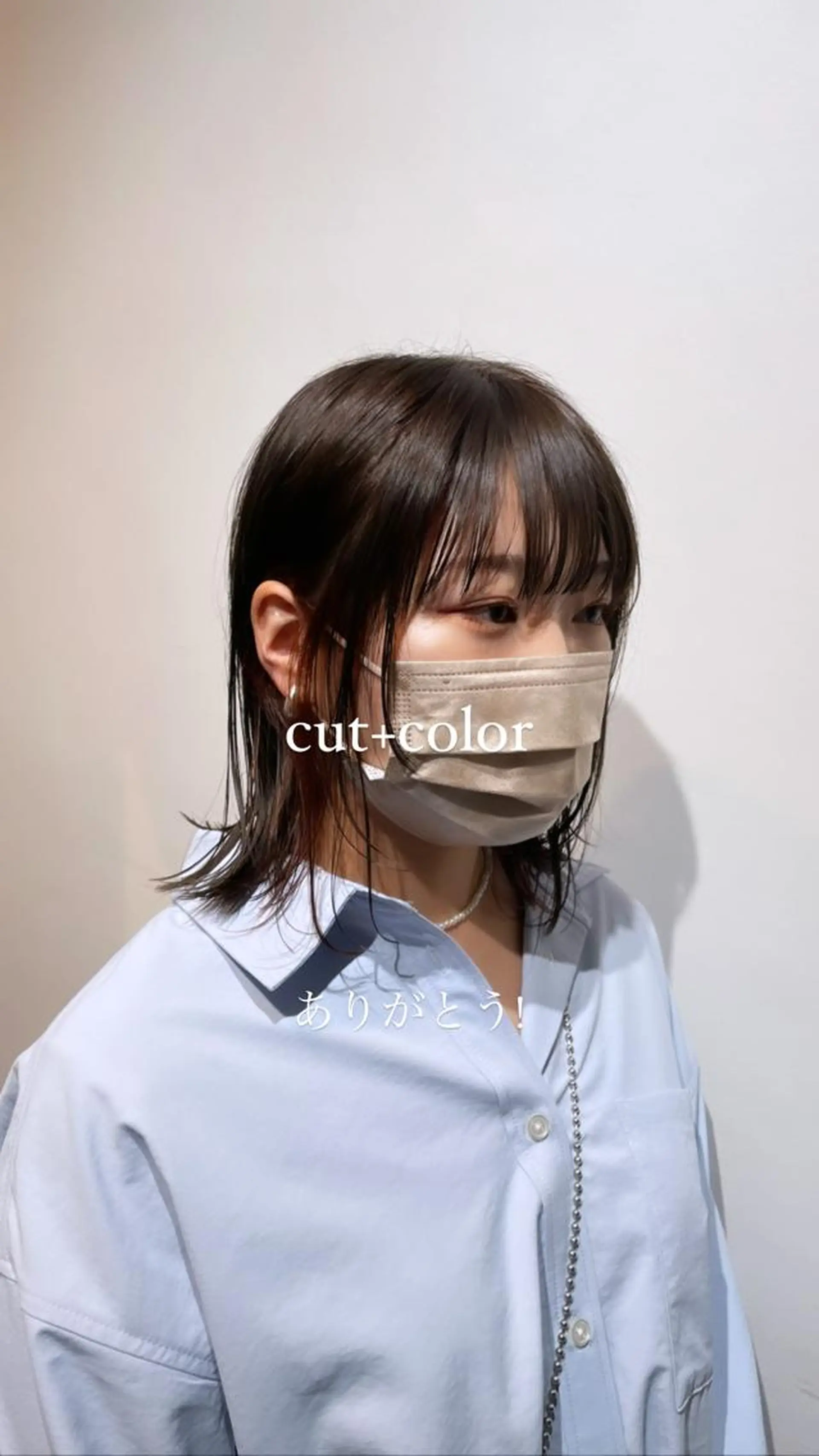 ミディアム カラー 山本 優志のヘアスタイル