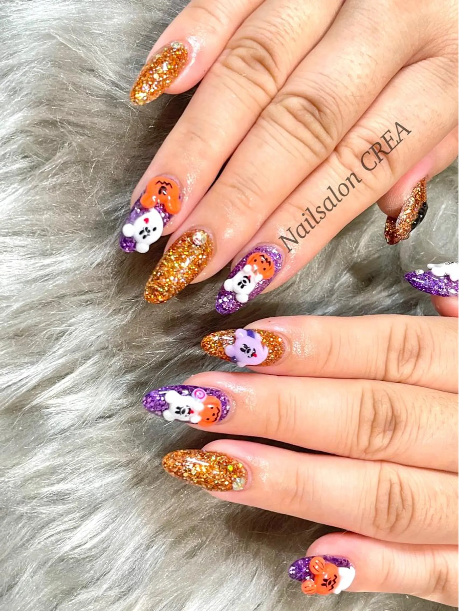 ネイル 持ち込み ハンドネイル NailSalon CREAのネイルデザイン