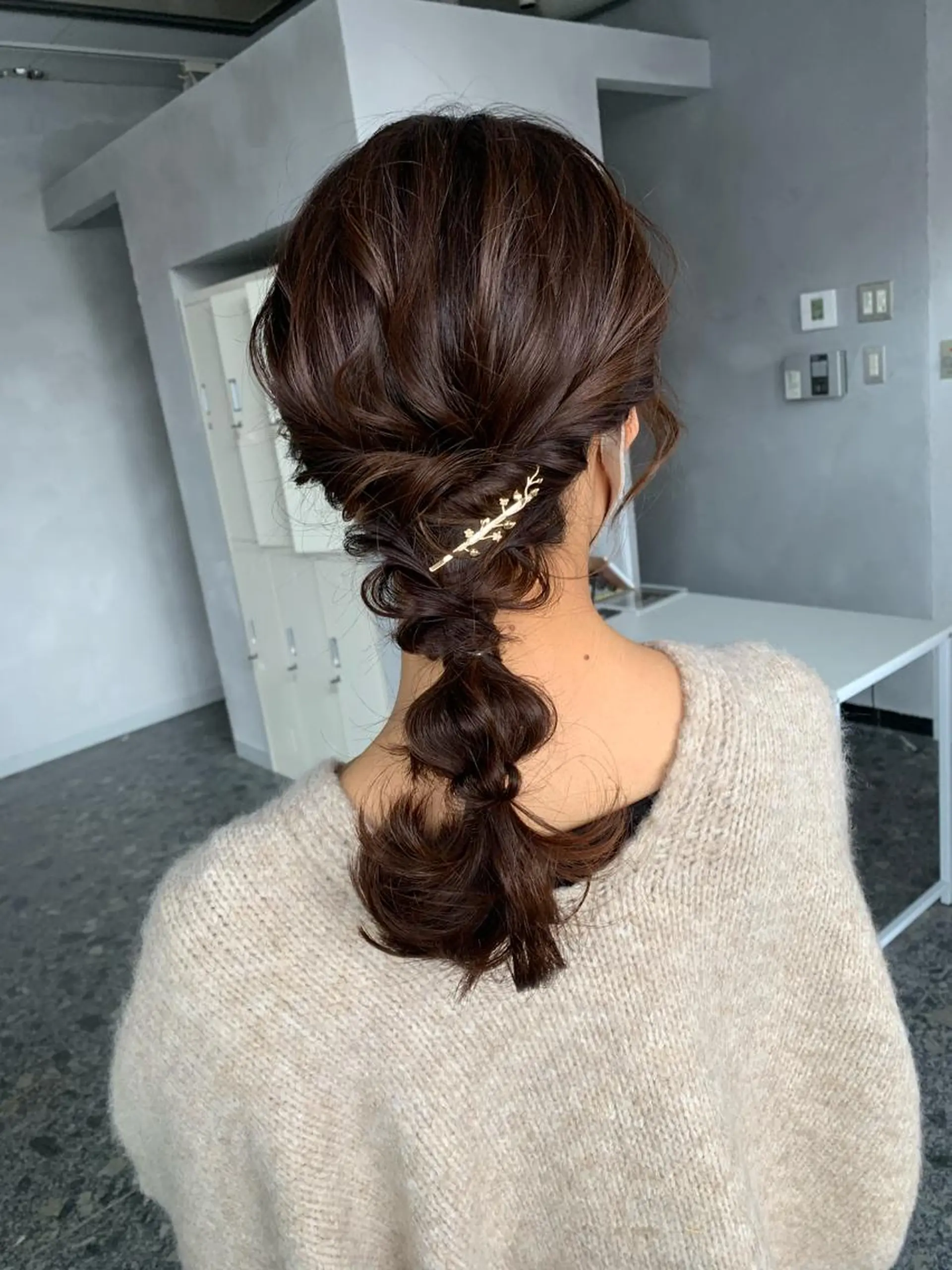 ロング カラー ヘアアレンジ flocci🌙 フロクシのヘアスタイル