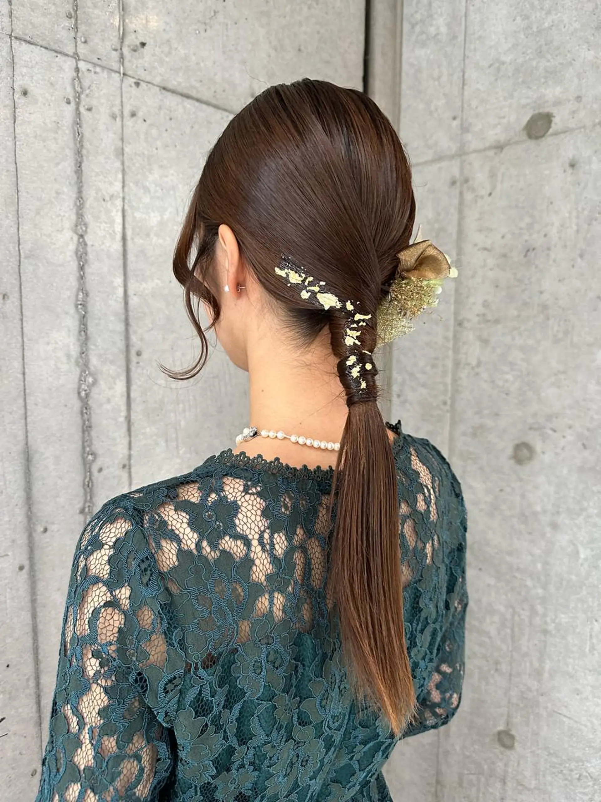 ロング ヘアアレンジ 女性に人気♪ はやしほのかのヘアスタイル