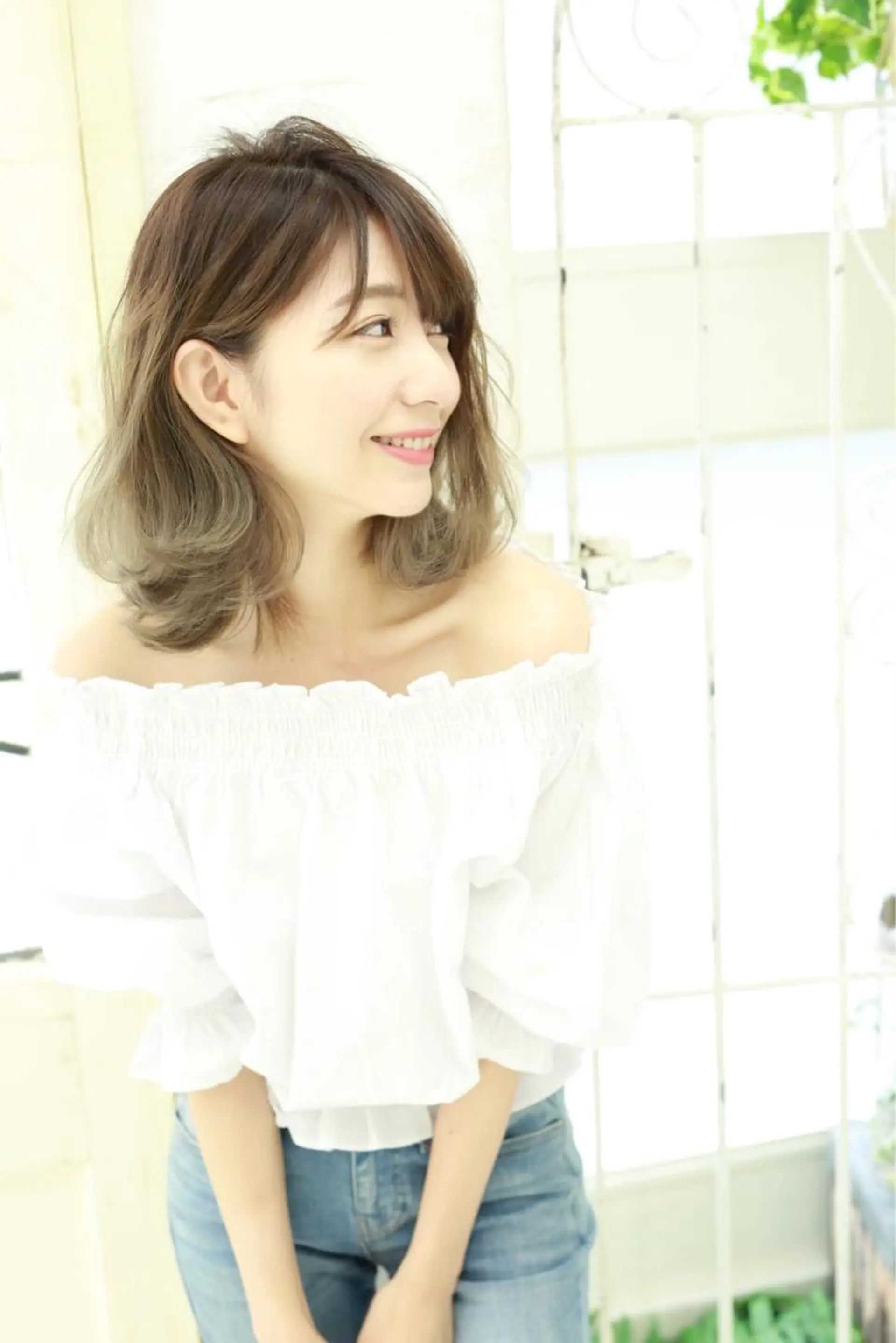 ミディアム 韓国ヘア🕊村上 ののこ🕊のヘアスタイル