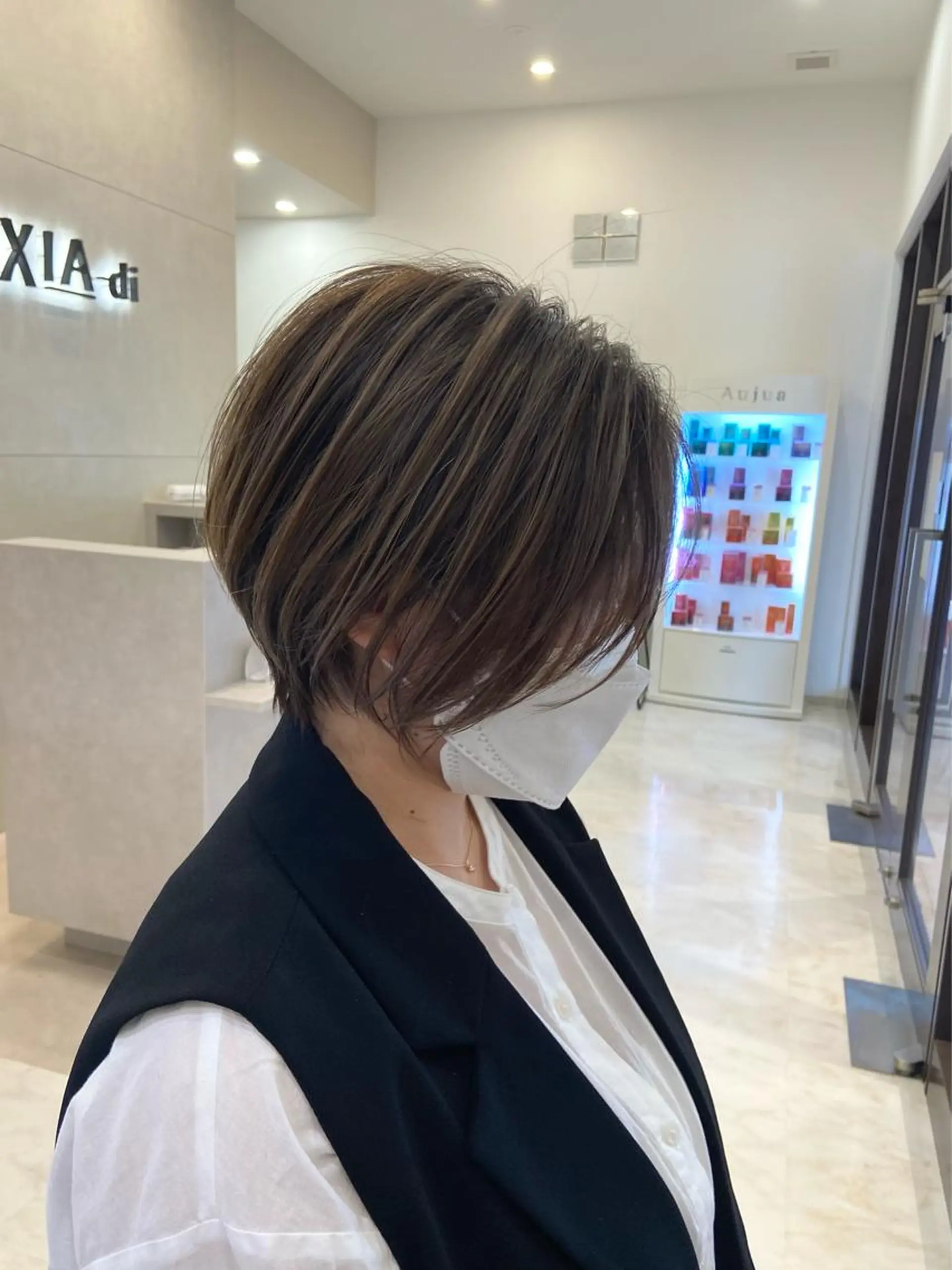 ショート カット ヘアカラー LATE  tokyo所属・廣庭 勇人のヘアスタイル