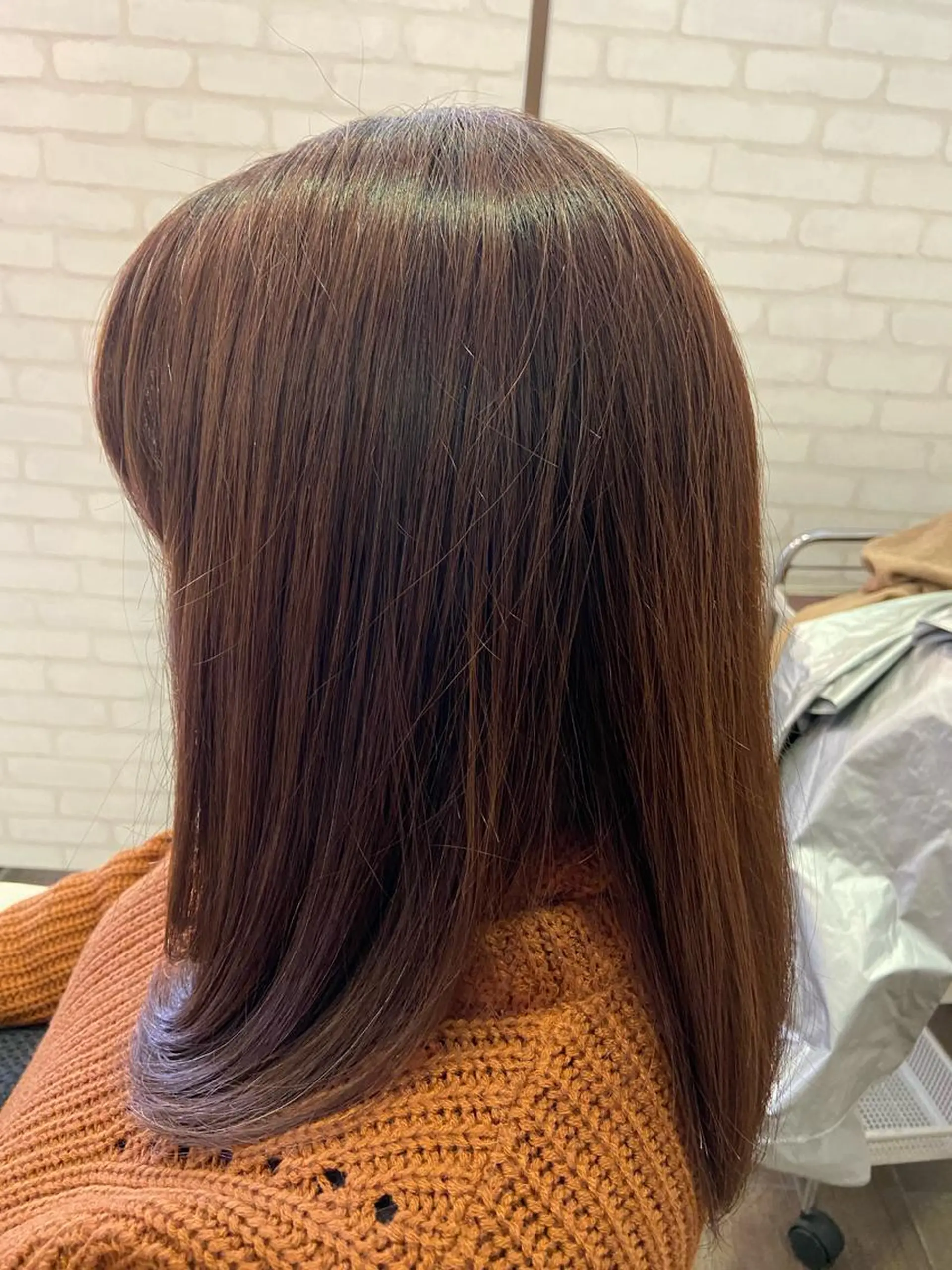 ミディアム カラー ✨透明感カラー✨小形 大美✨のヘアスタイル