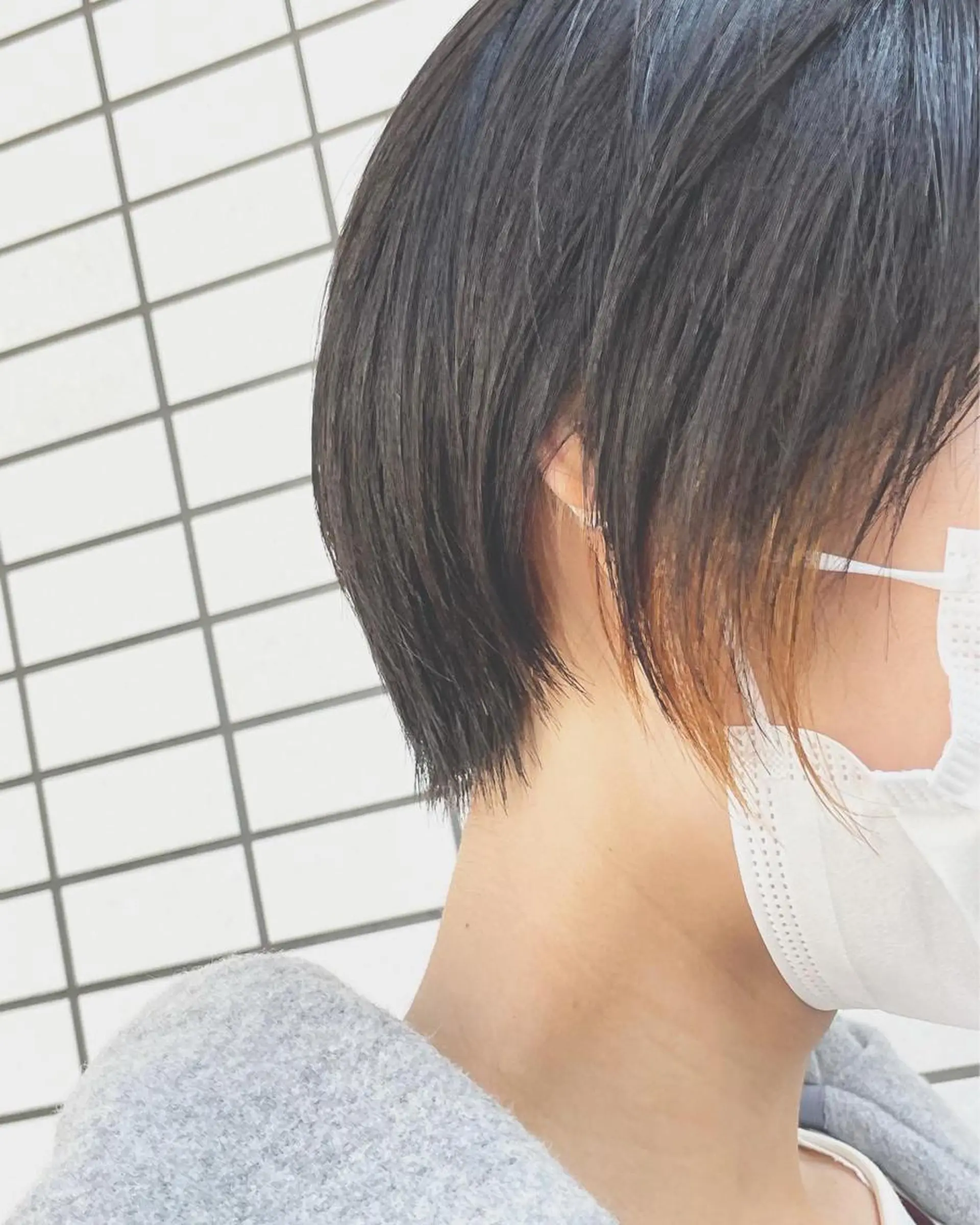 ショート カラー カット ヘアカラー トリートメント ショートボブ髪質改善 縮毛矯正のプロ山道潤のヘアスタイル